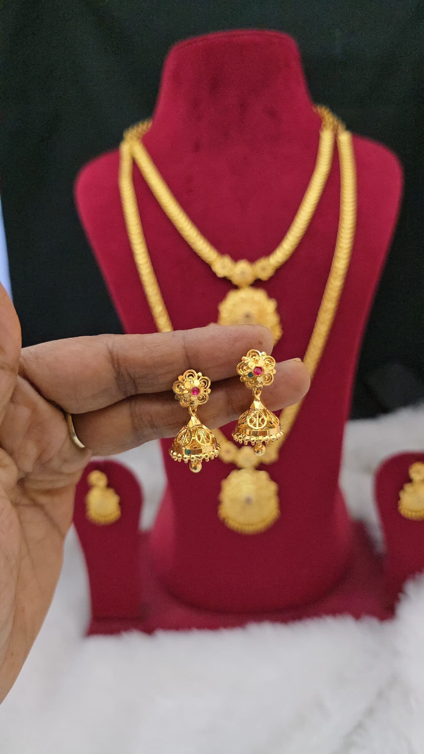Premium foaming jhumka