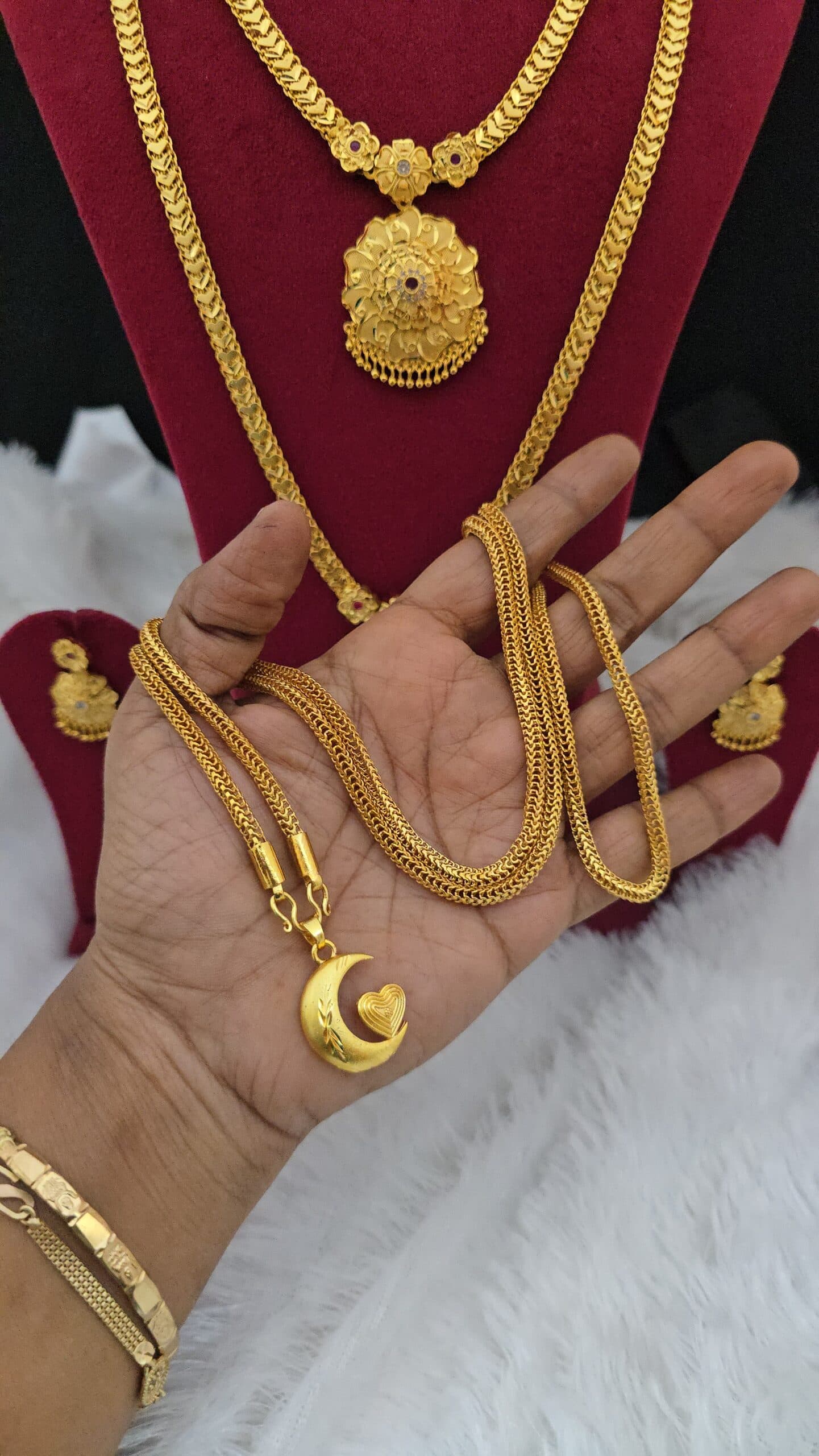 Premium foaming 32 inch dollar chain