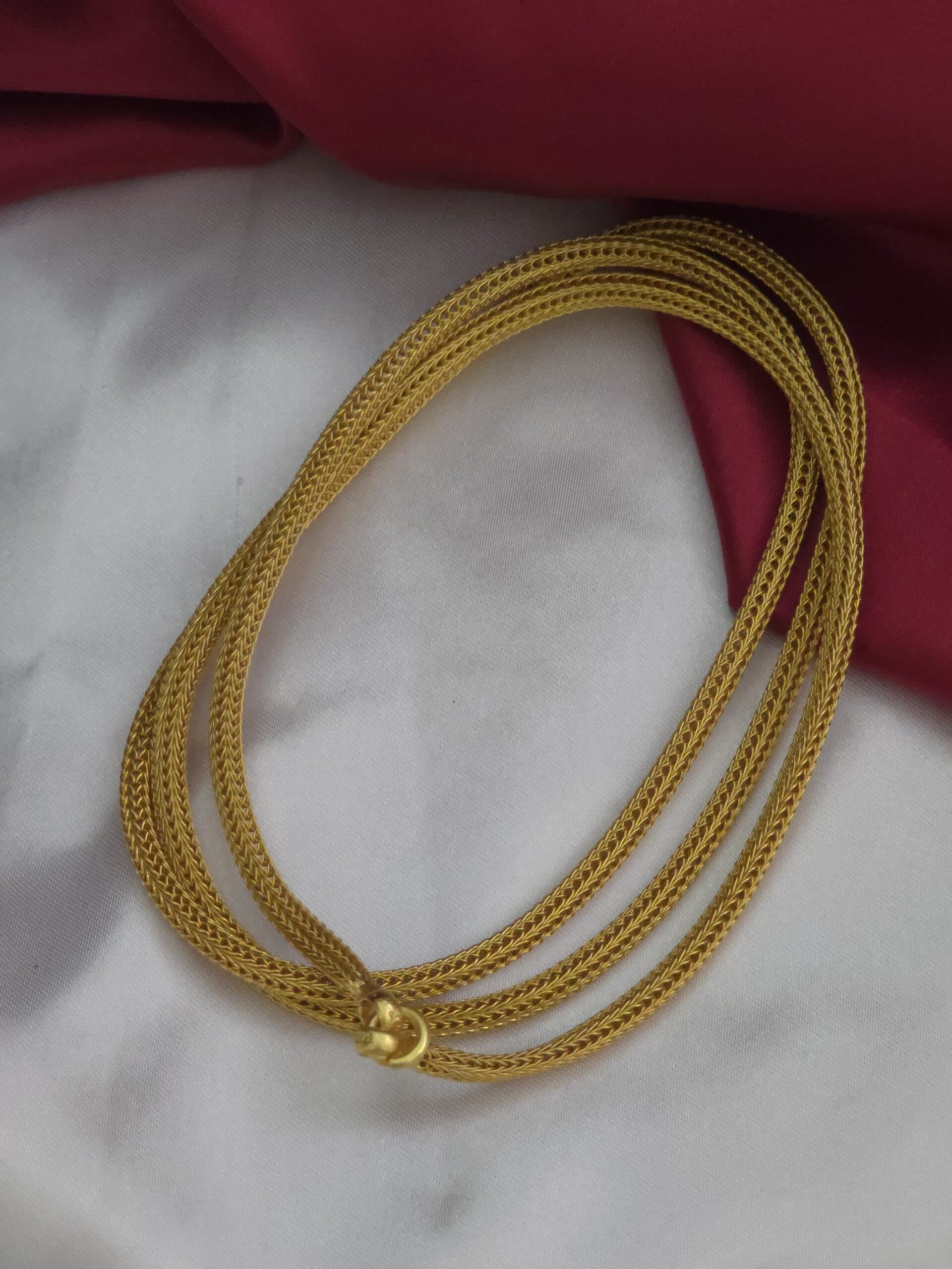 Microplated trend chain