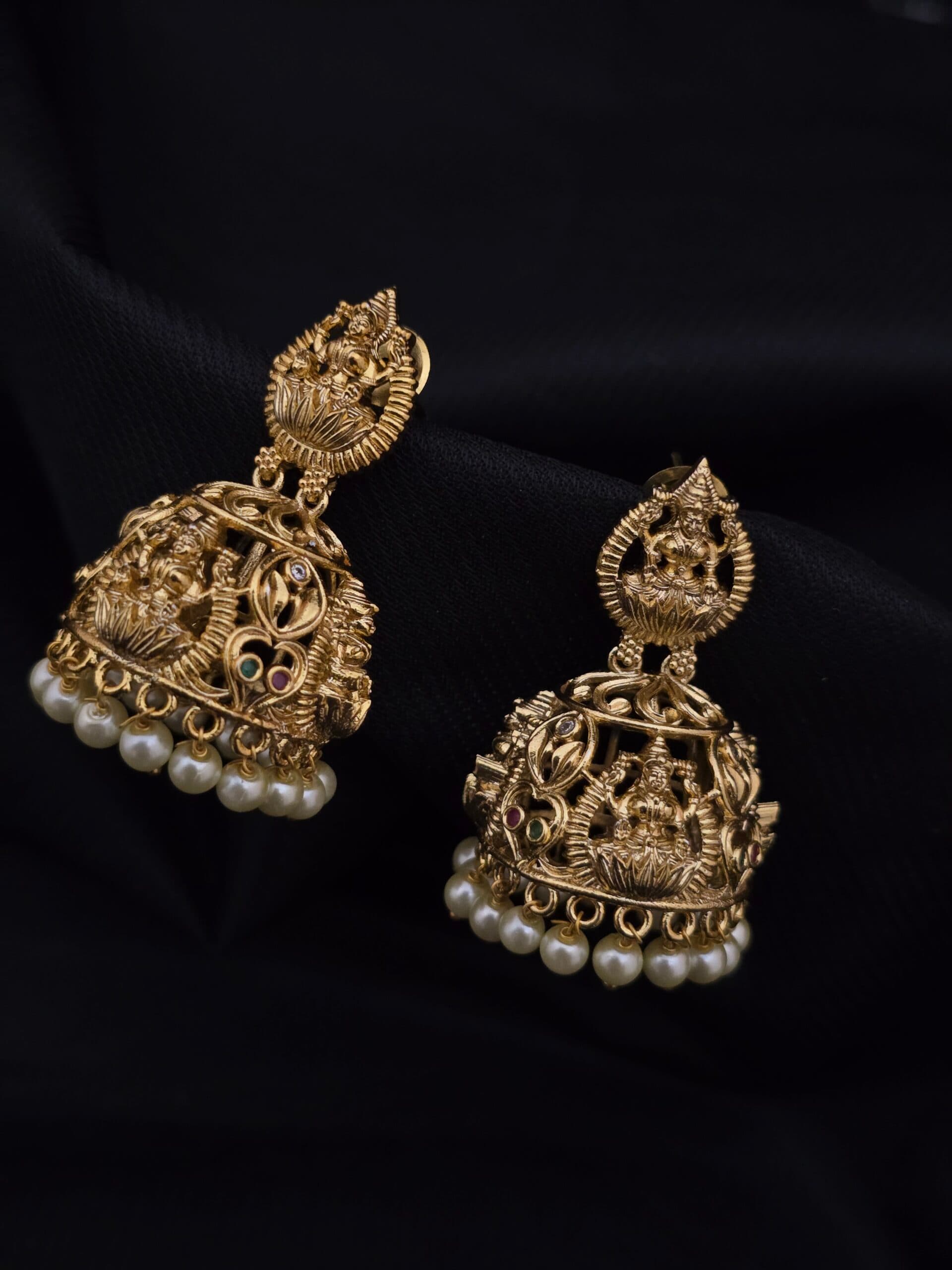 Premium matt lakshmi jhumka