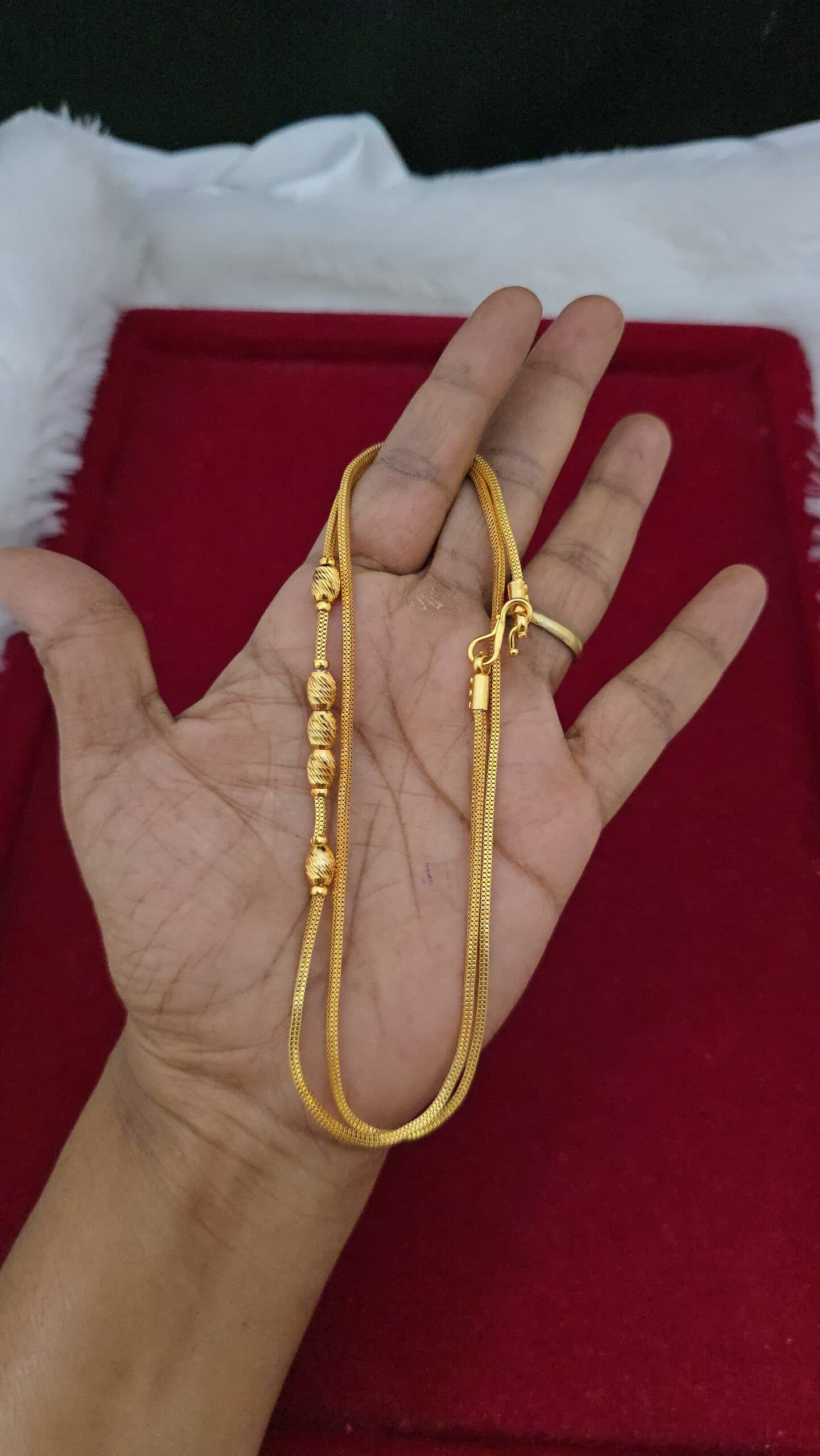 Premium micro foaming mugappu chain