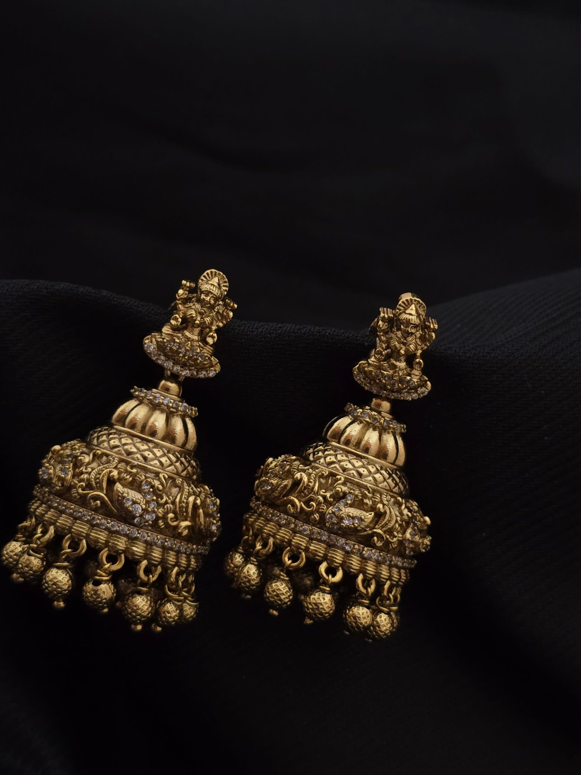 Premium matt lakshmi jhumka