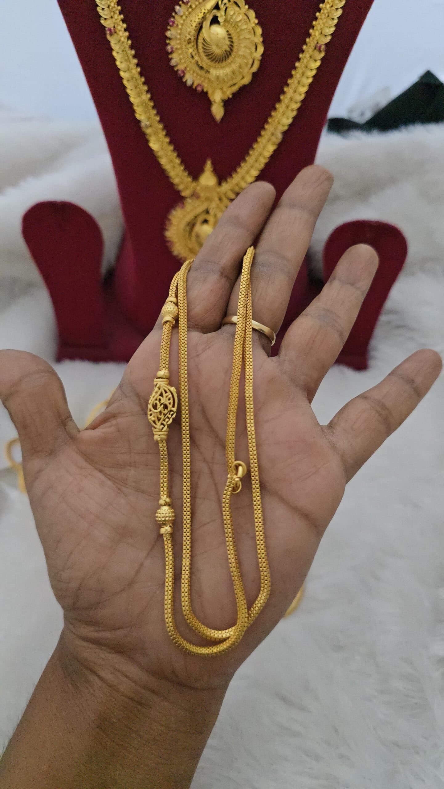 Premium Foaming reversible mugappu chain