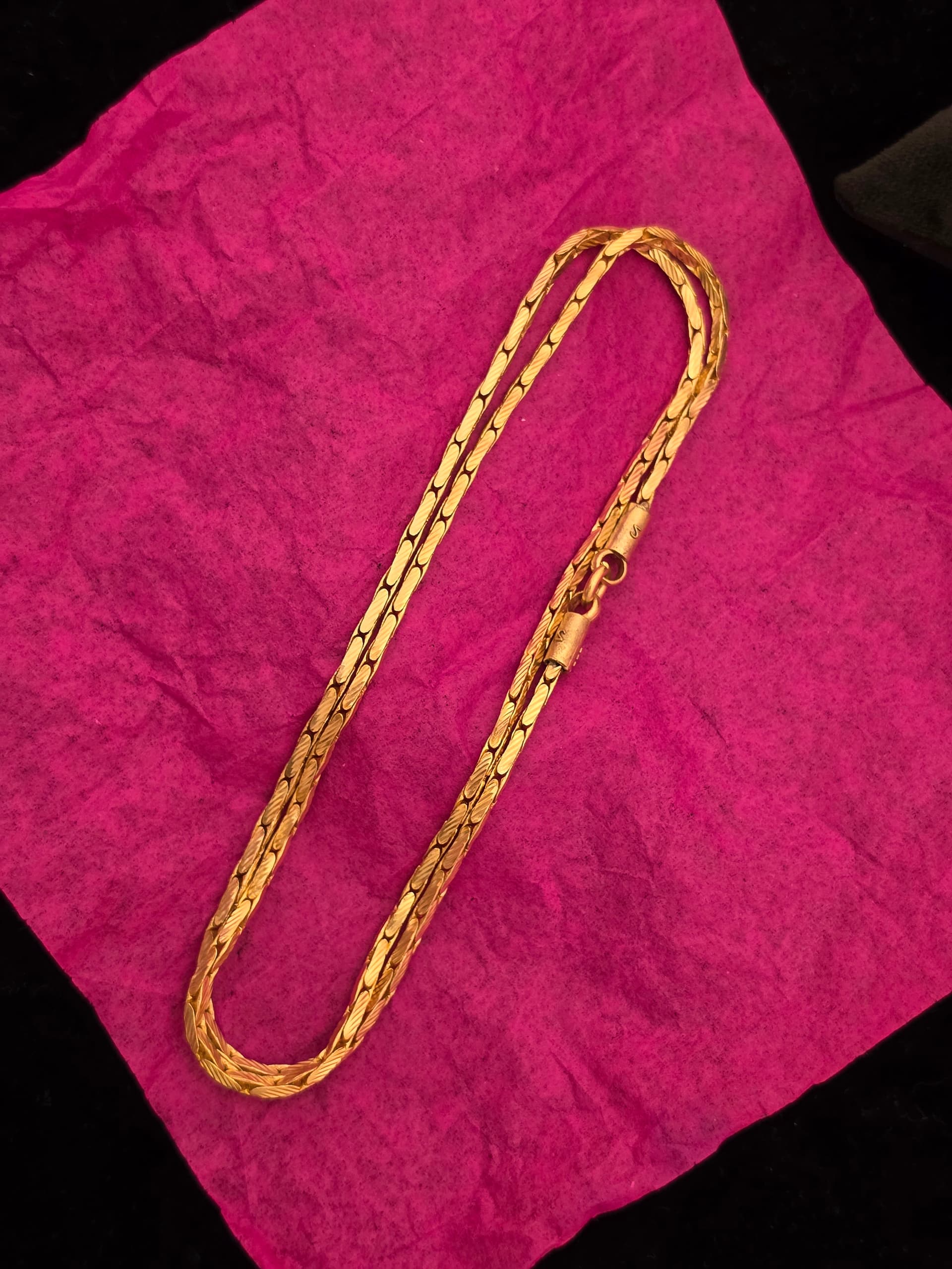 Premium impon vallavan 24 inch chain