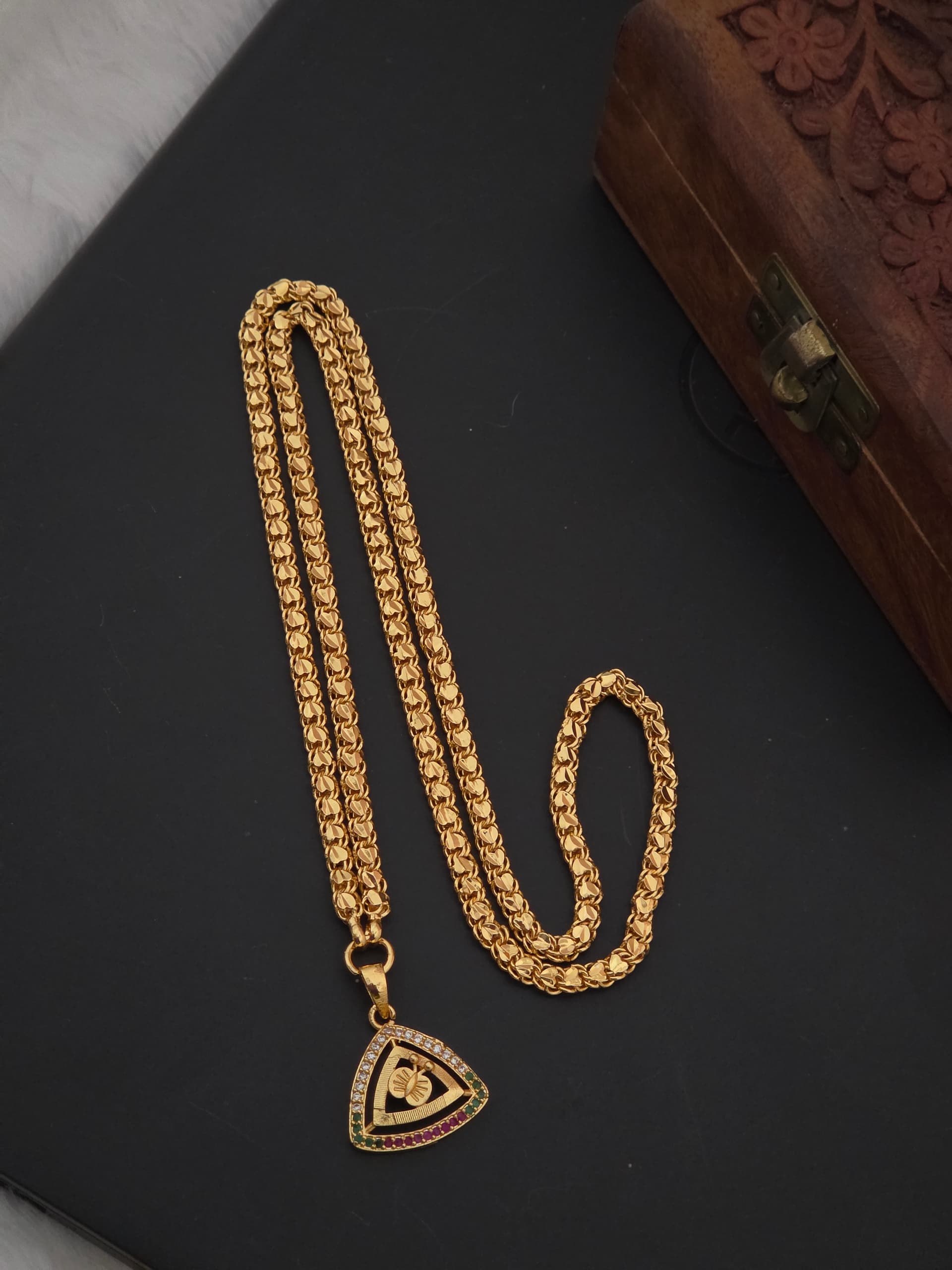 Premium foaming ad stone 28 inch dollar chain