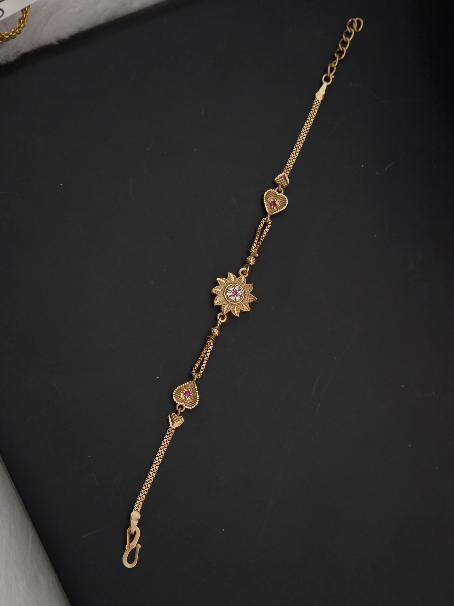 Premium impon ad stone bracelet