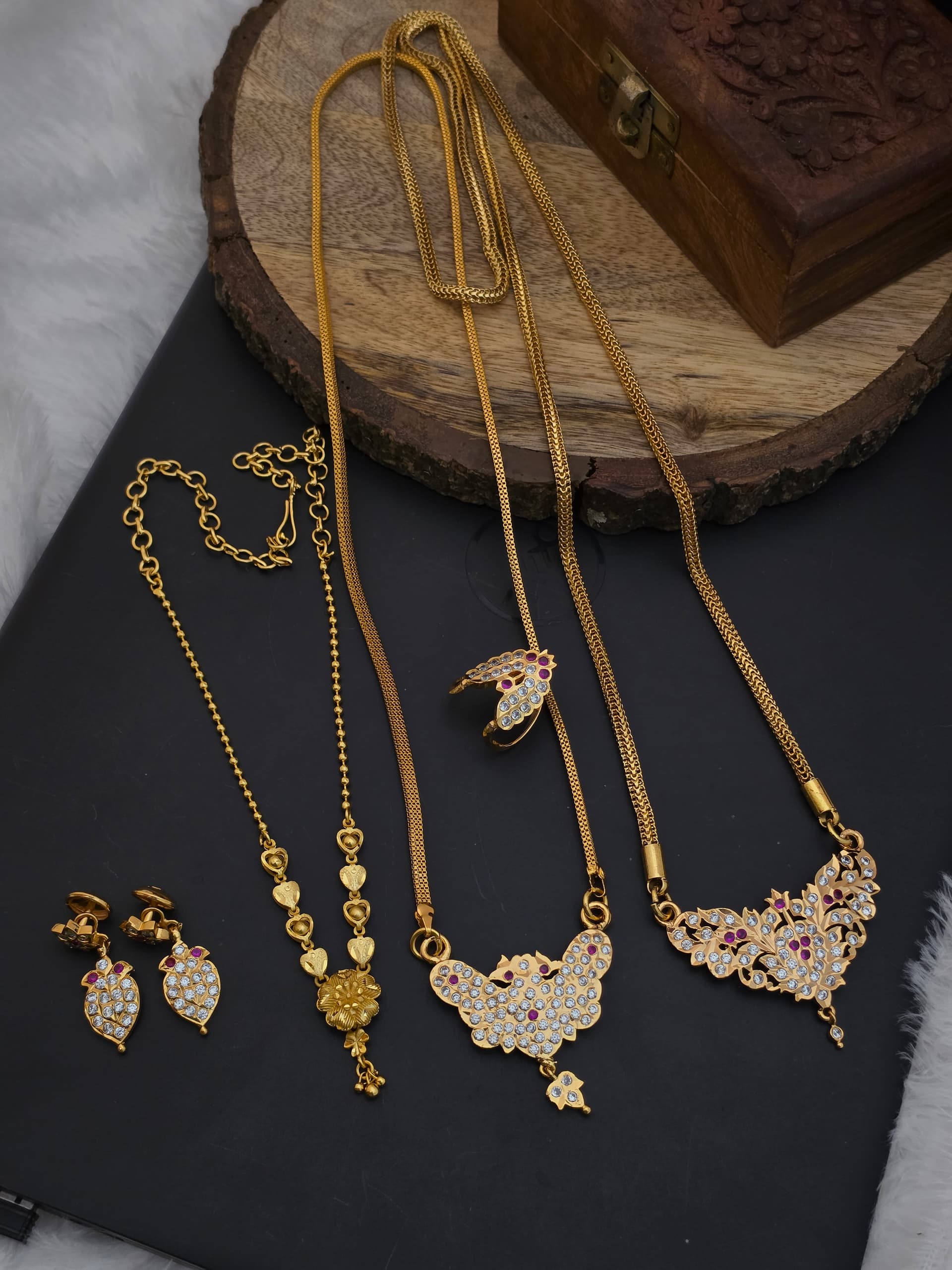 Premium impon combo comes necklace