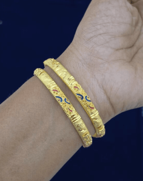 premium foaming enamel bangle