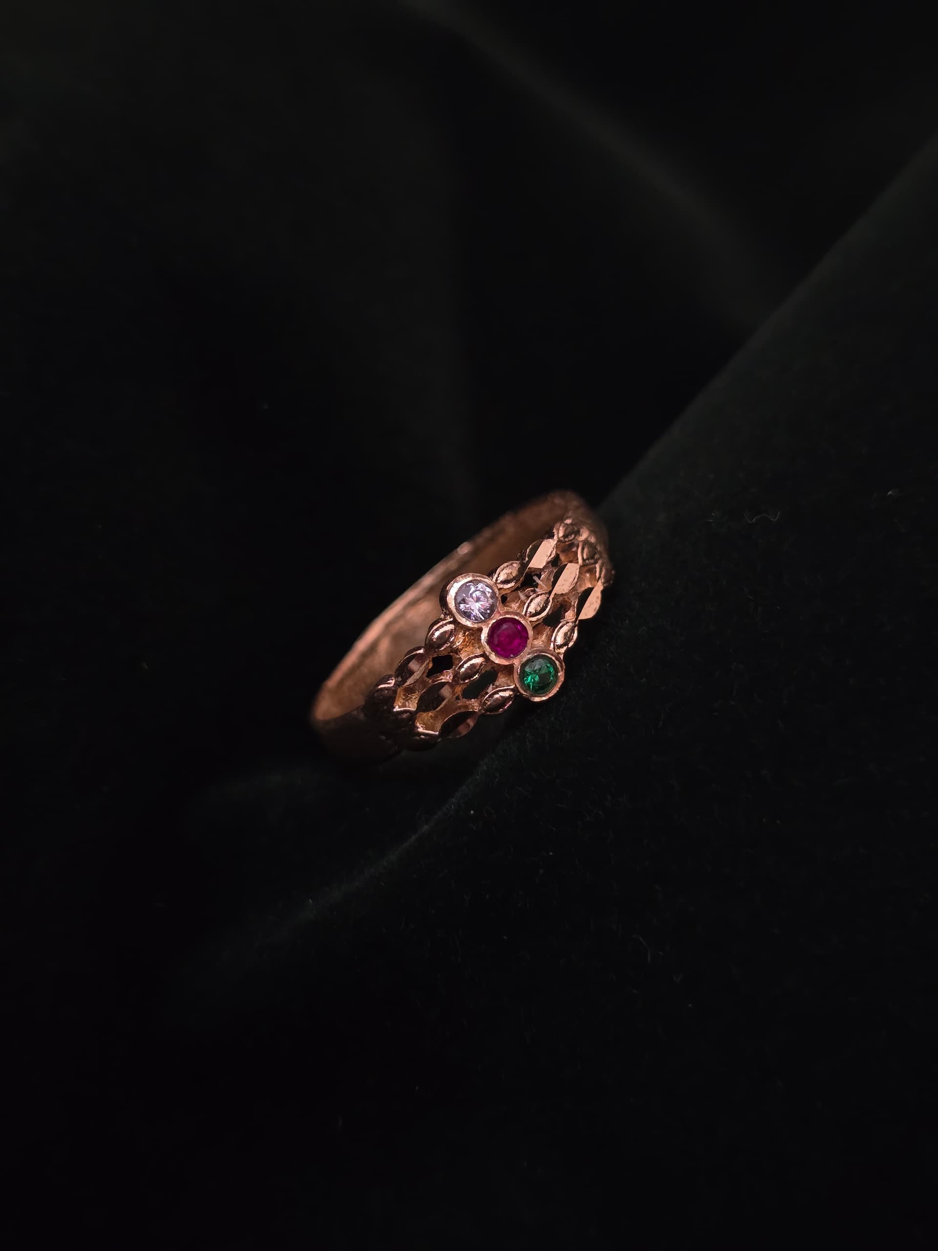 Premium foaming AD stone jhumka stud