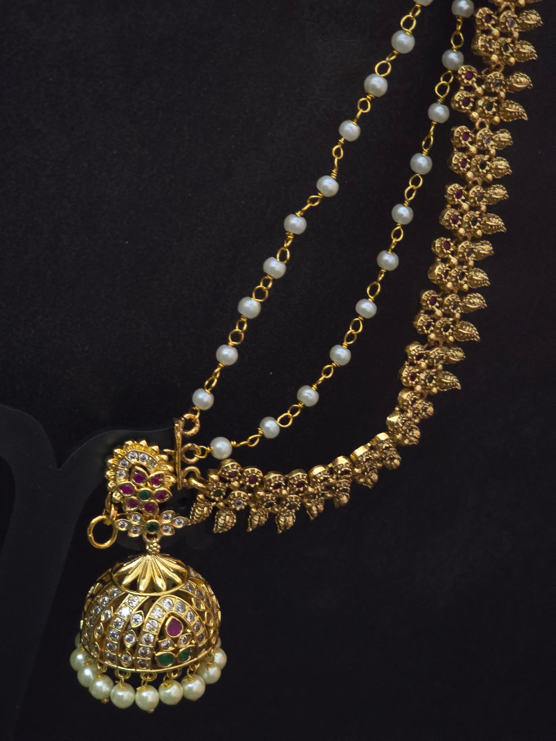Premium matt jhumka with mattal