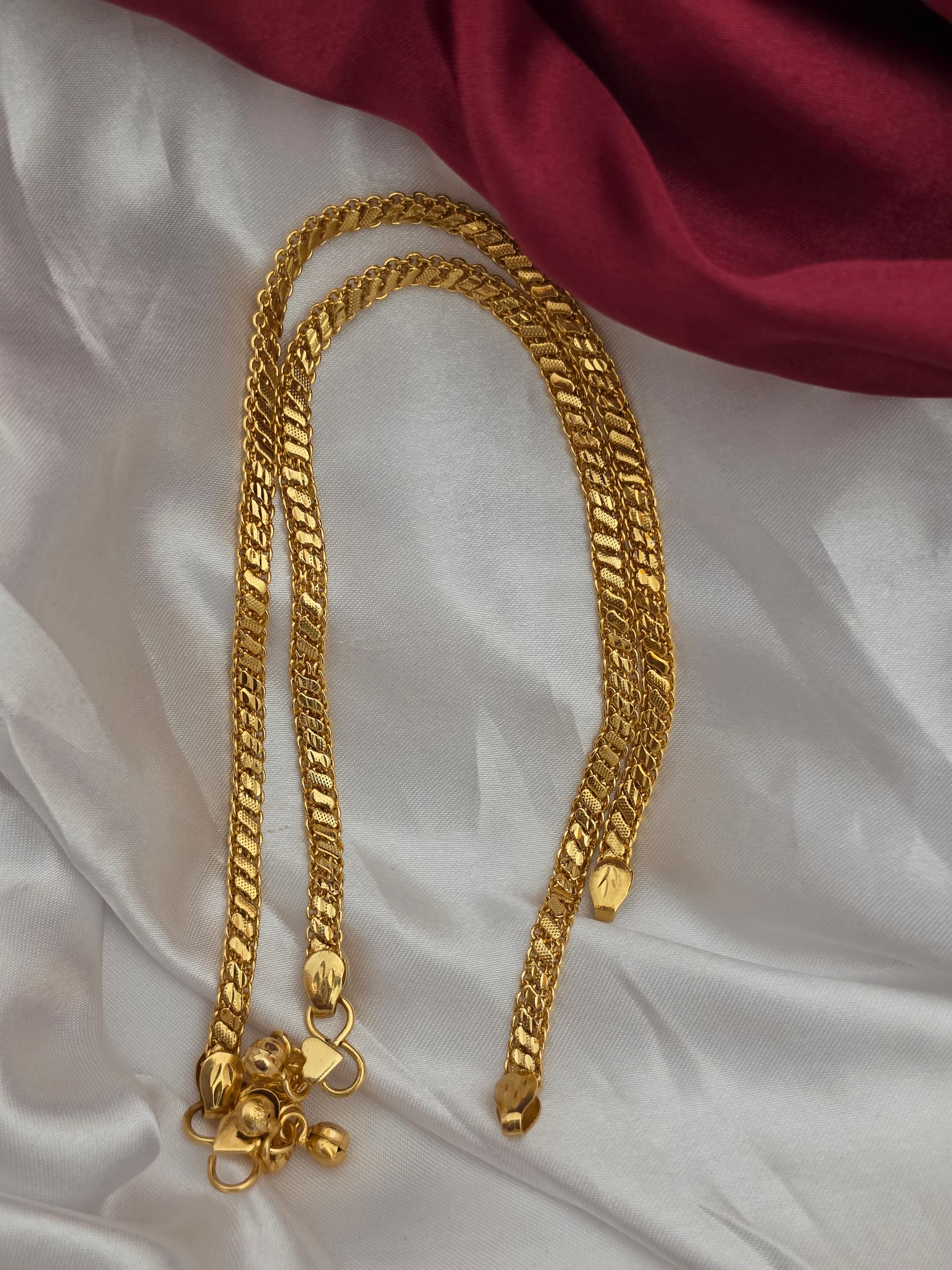 Premium foaming s type anklets