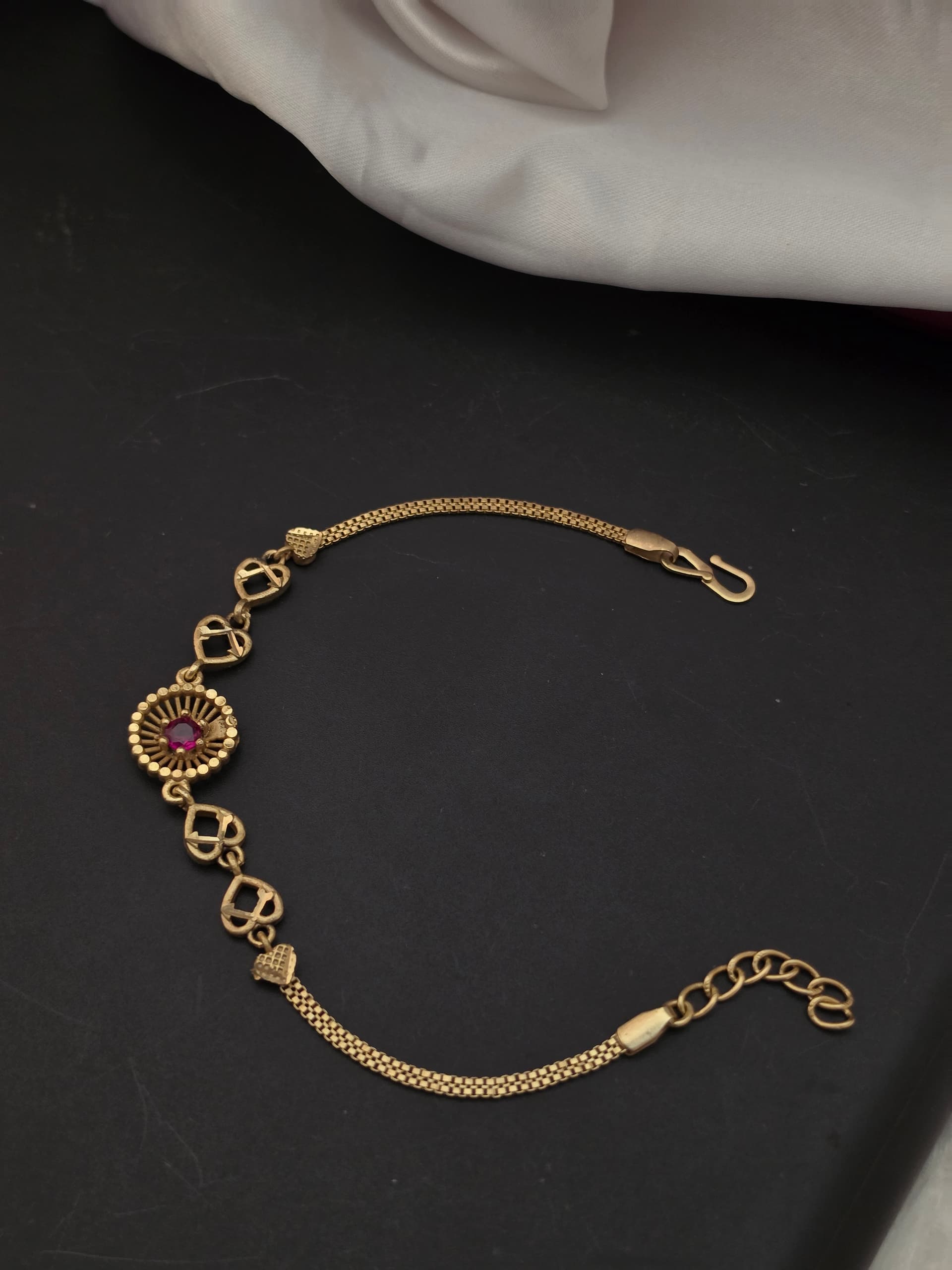 Premium impon ad stone bracelet