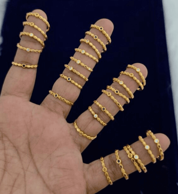 Premium foaming ad stone ring