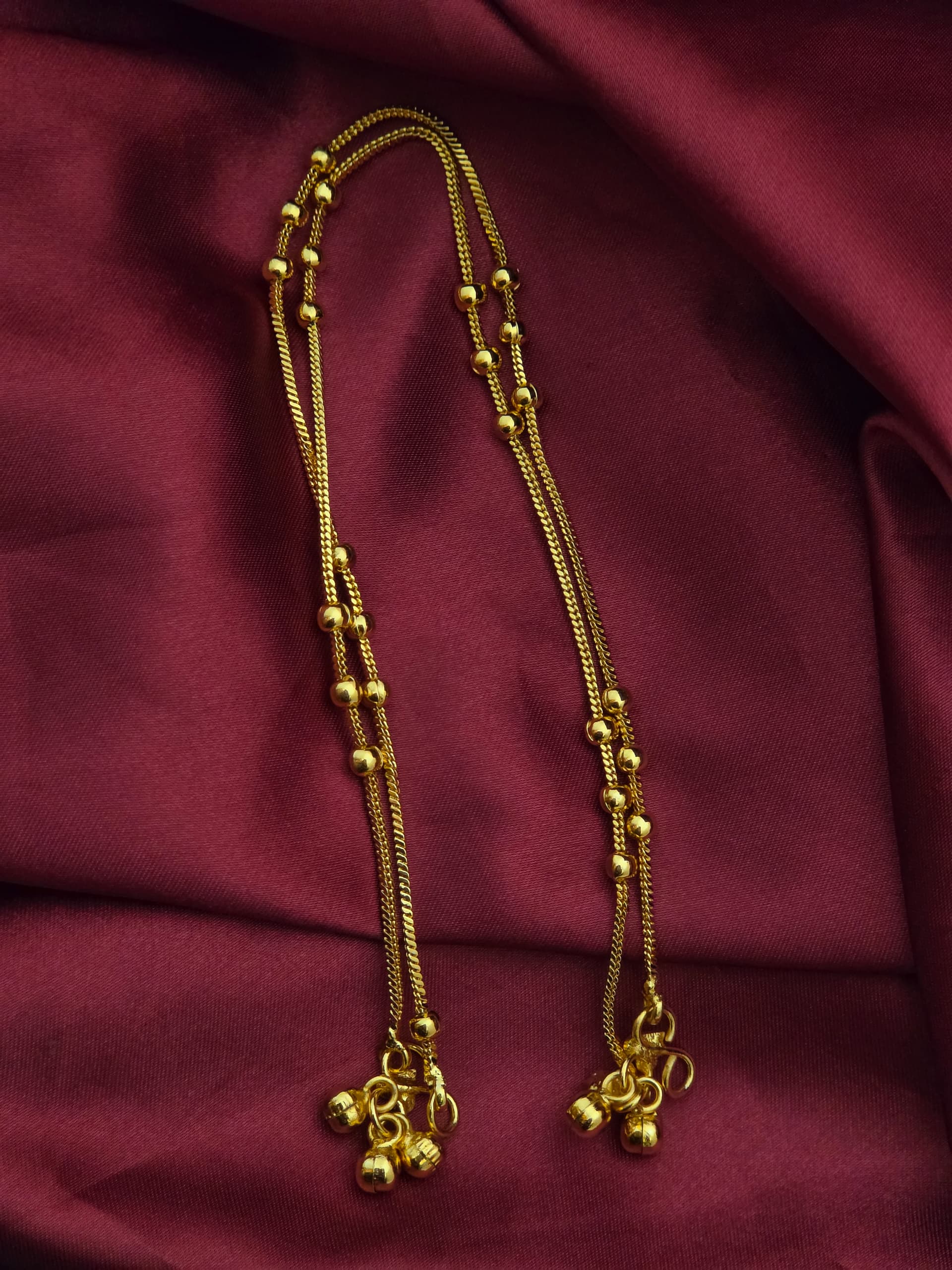 Premium micro ball anklets