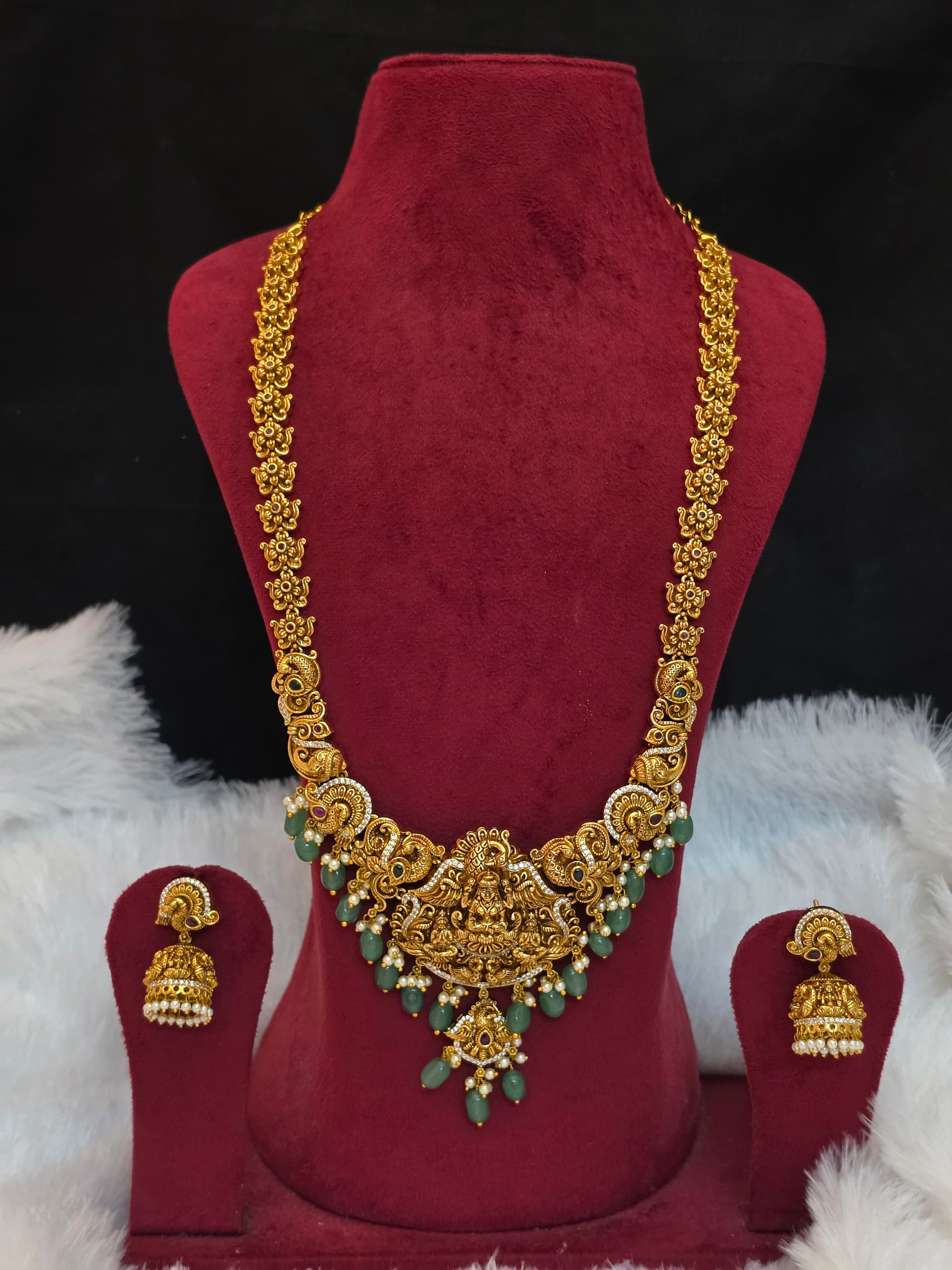 Premium matt meenakari haram