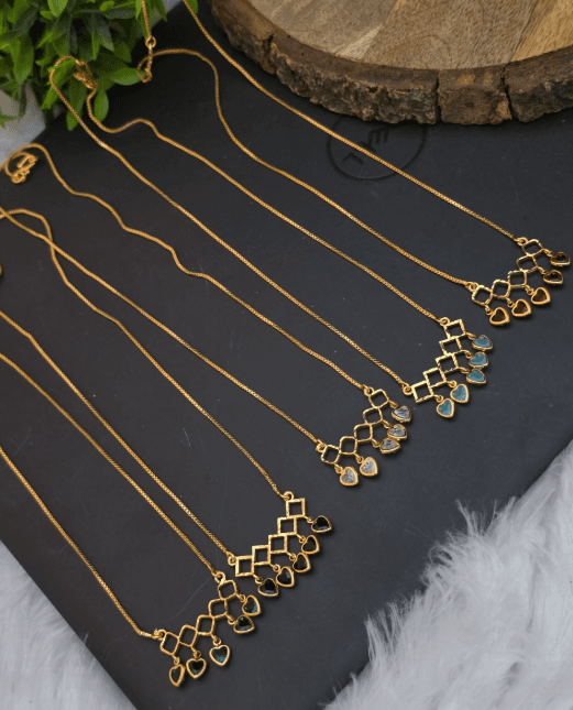 Premium foaming ad stone colour variable neck chain