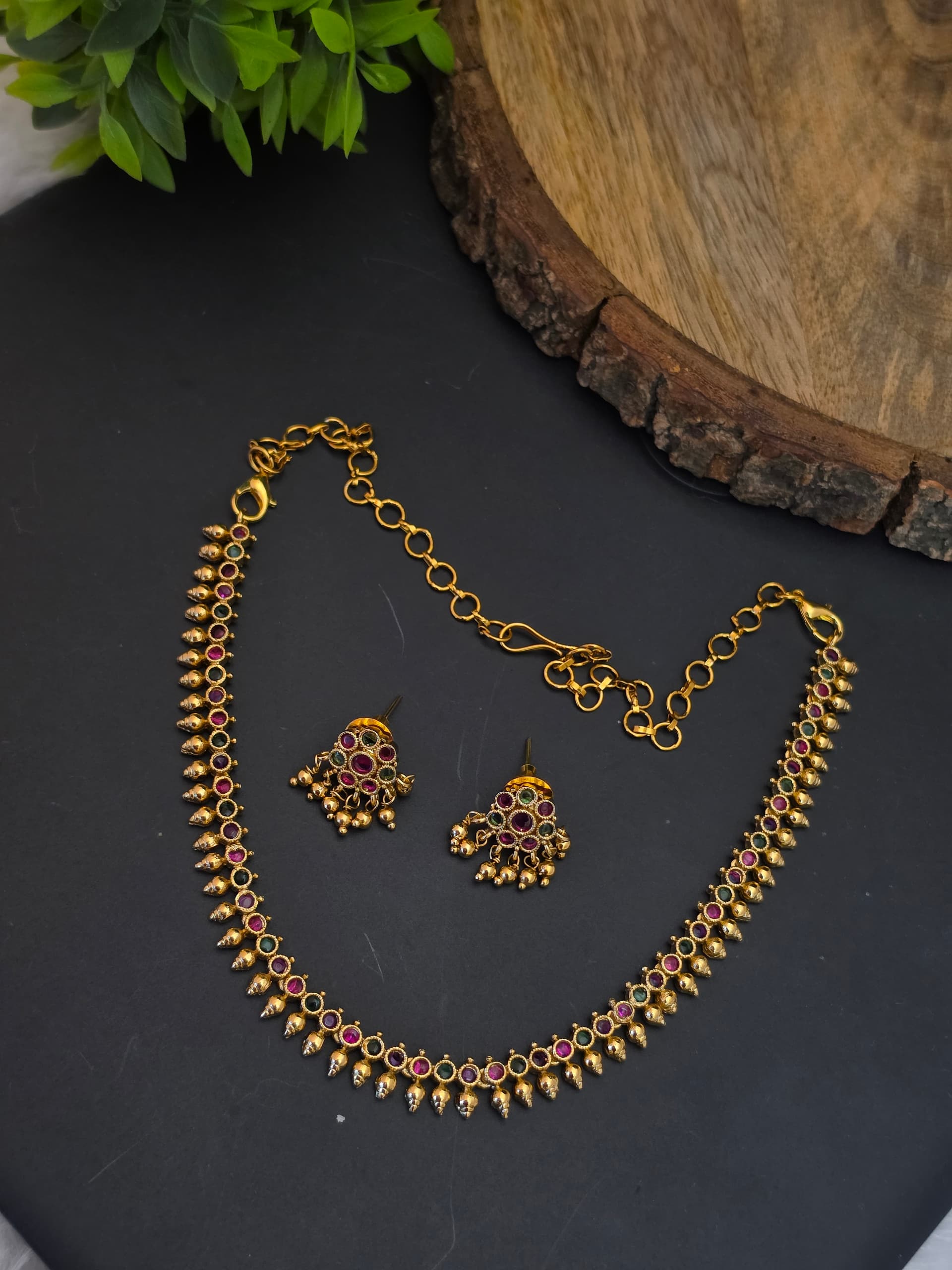 Premium matt kemp ad stone necklace