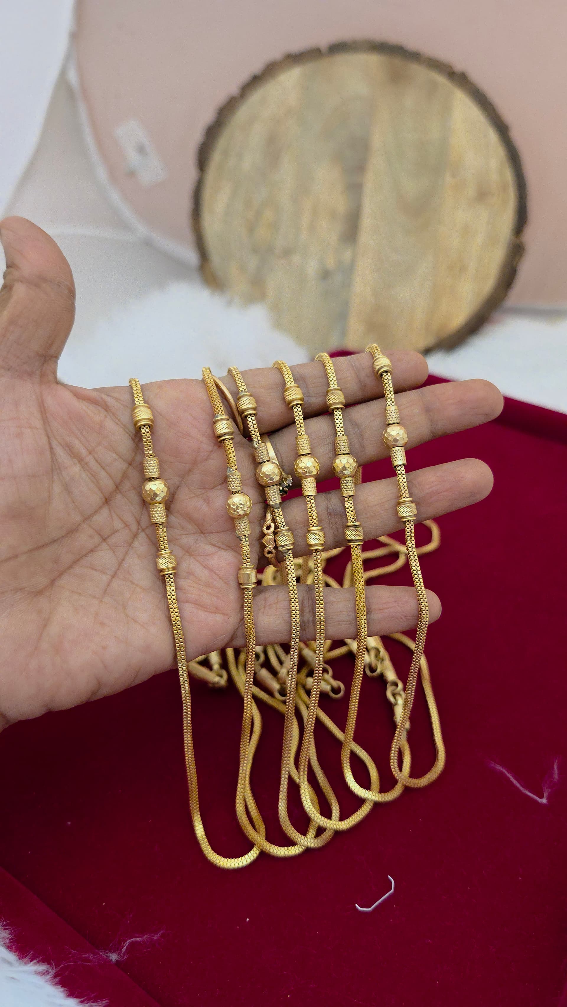Premium impon ball type mugappu chain