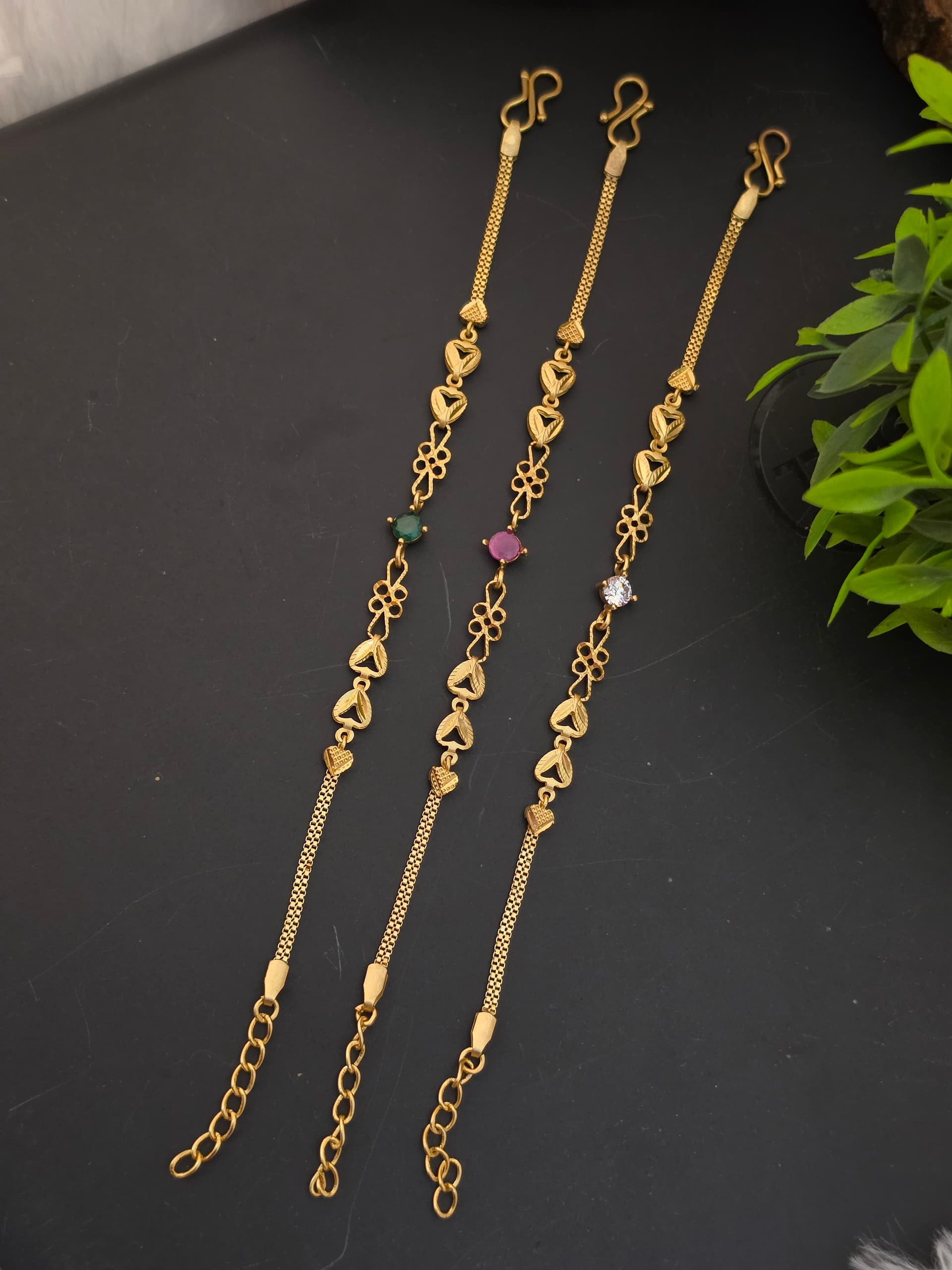 Premium impon ad stone  bracelet