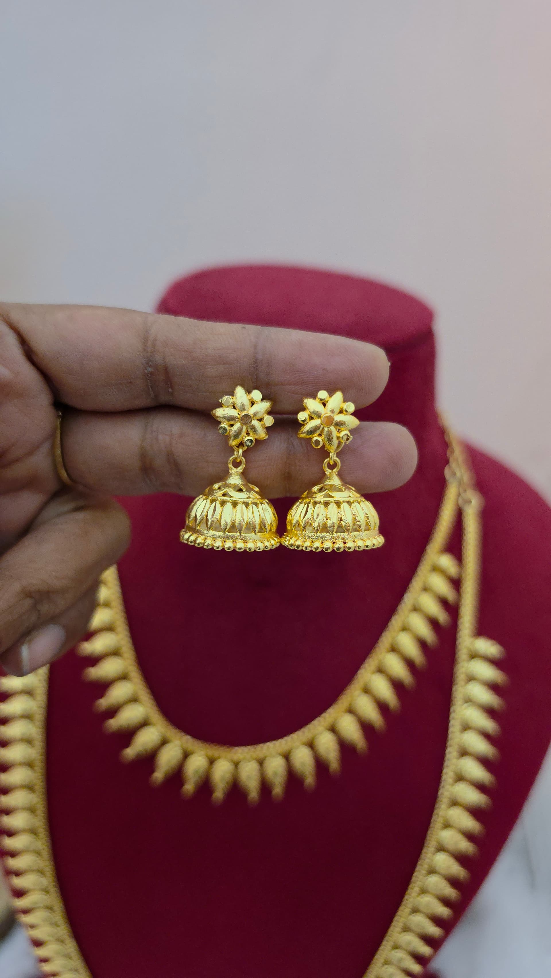 Premium foaming  kerala jhumka