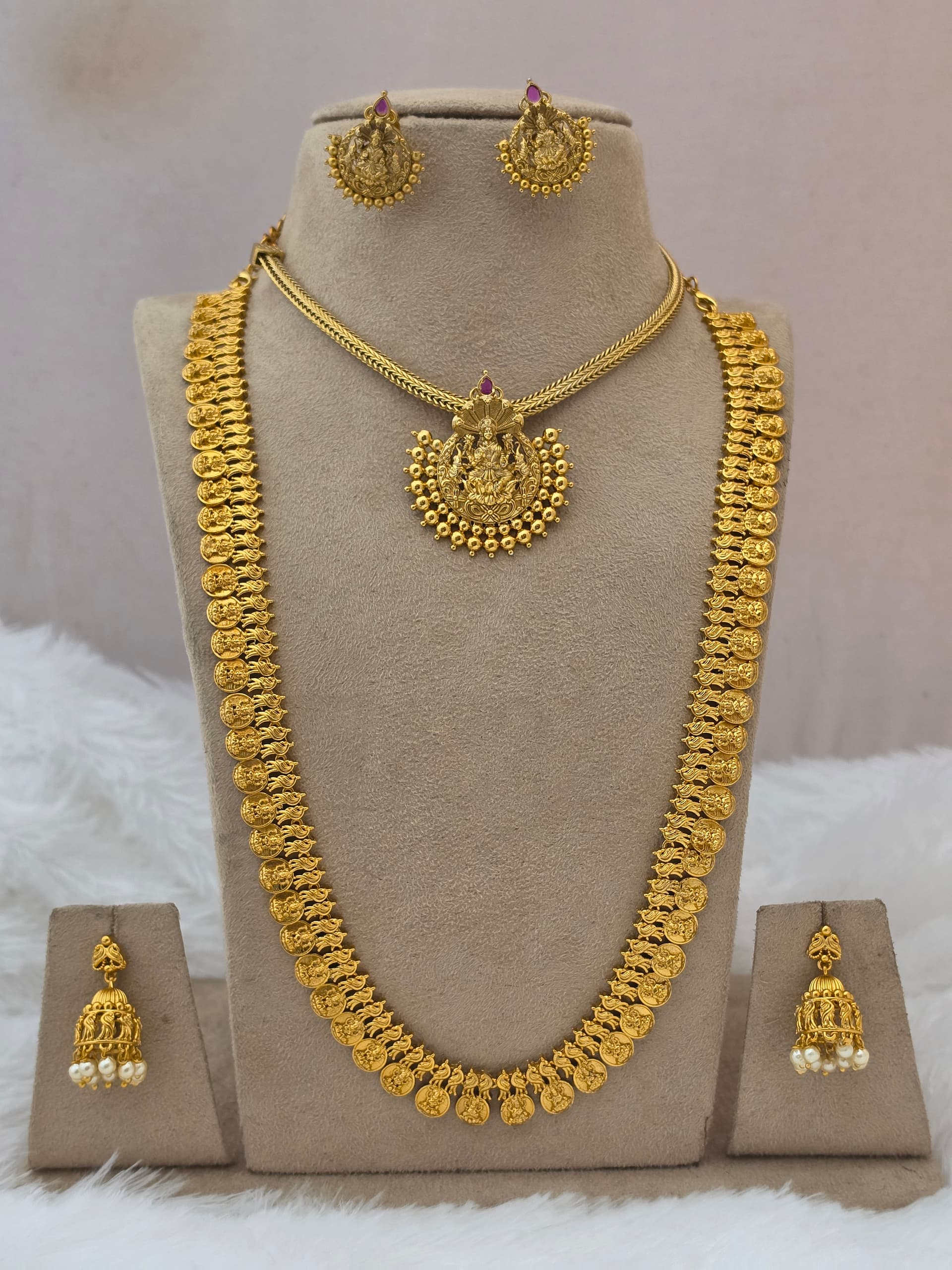 Premium mat lakshmi antique combo