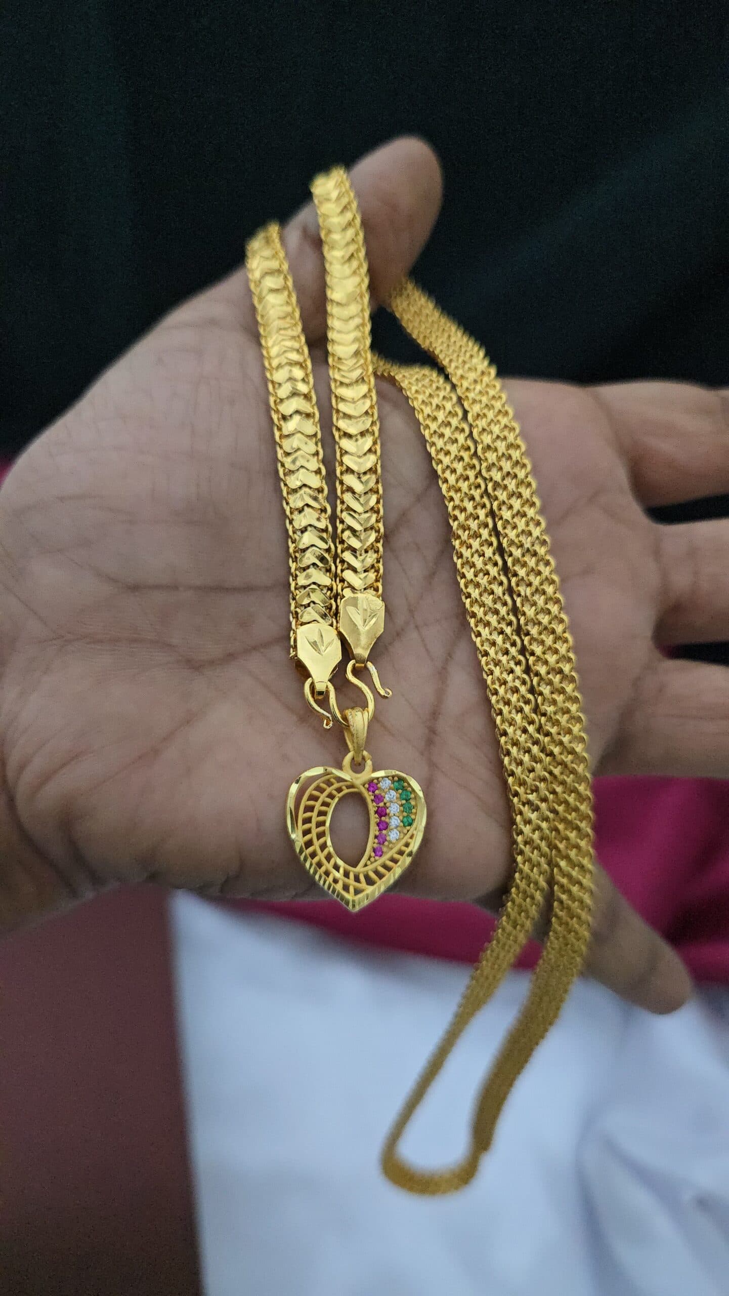 Foaming 24 inches dollar chain
