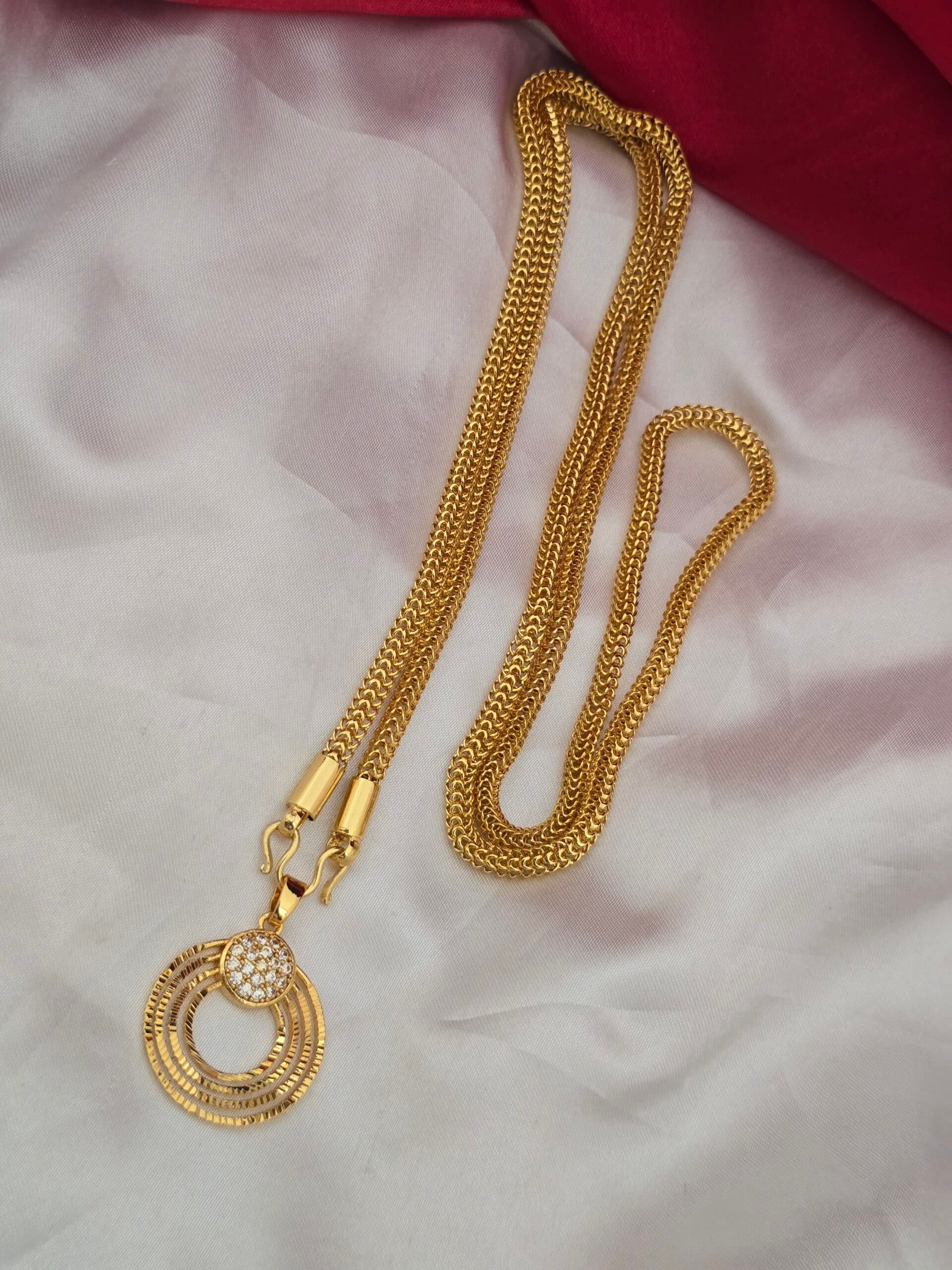 Premium foaming 32 inch ad stone dollar chain