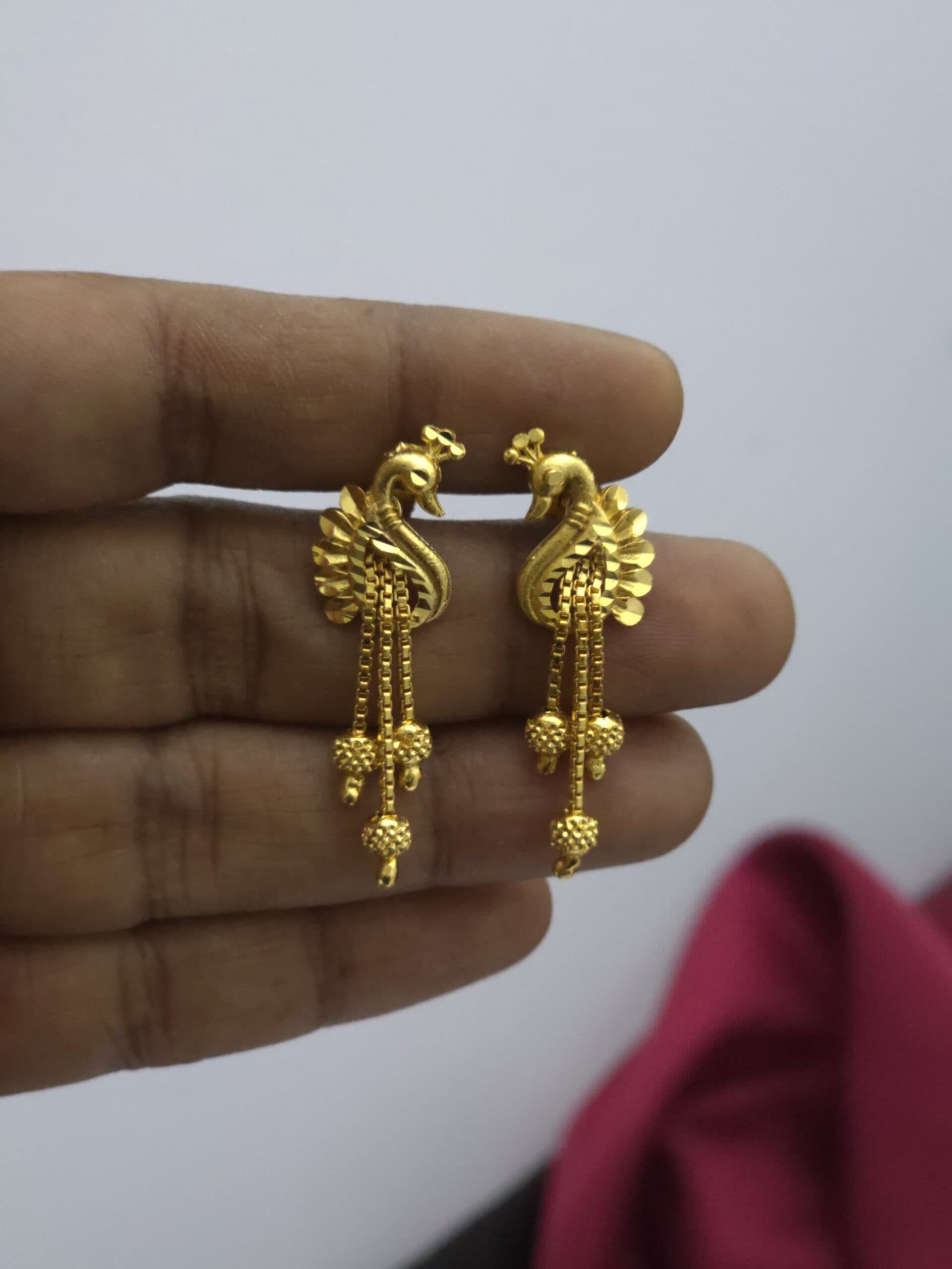 Foaming chain drops earing