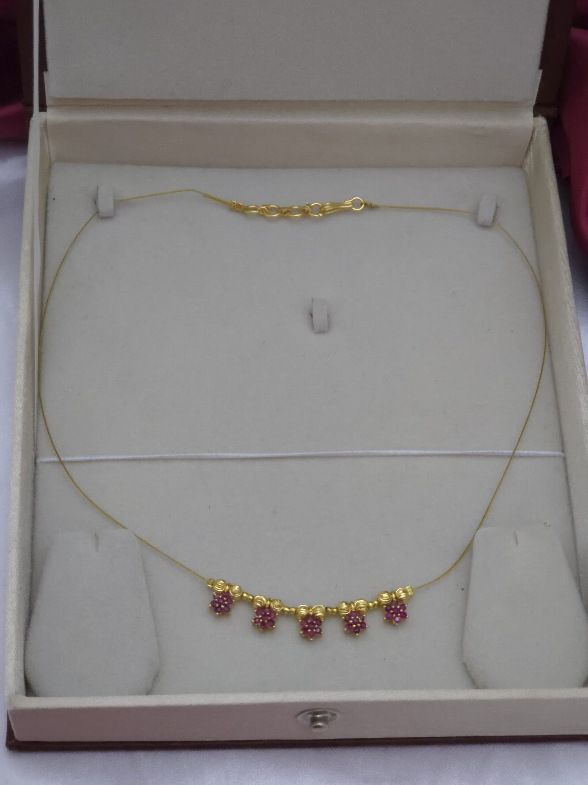 Premium Hasli Ruby necklace