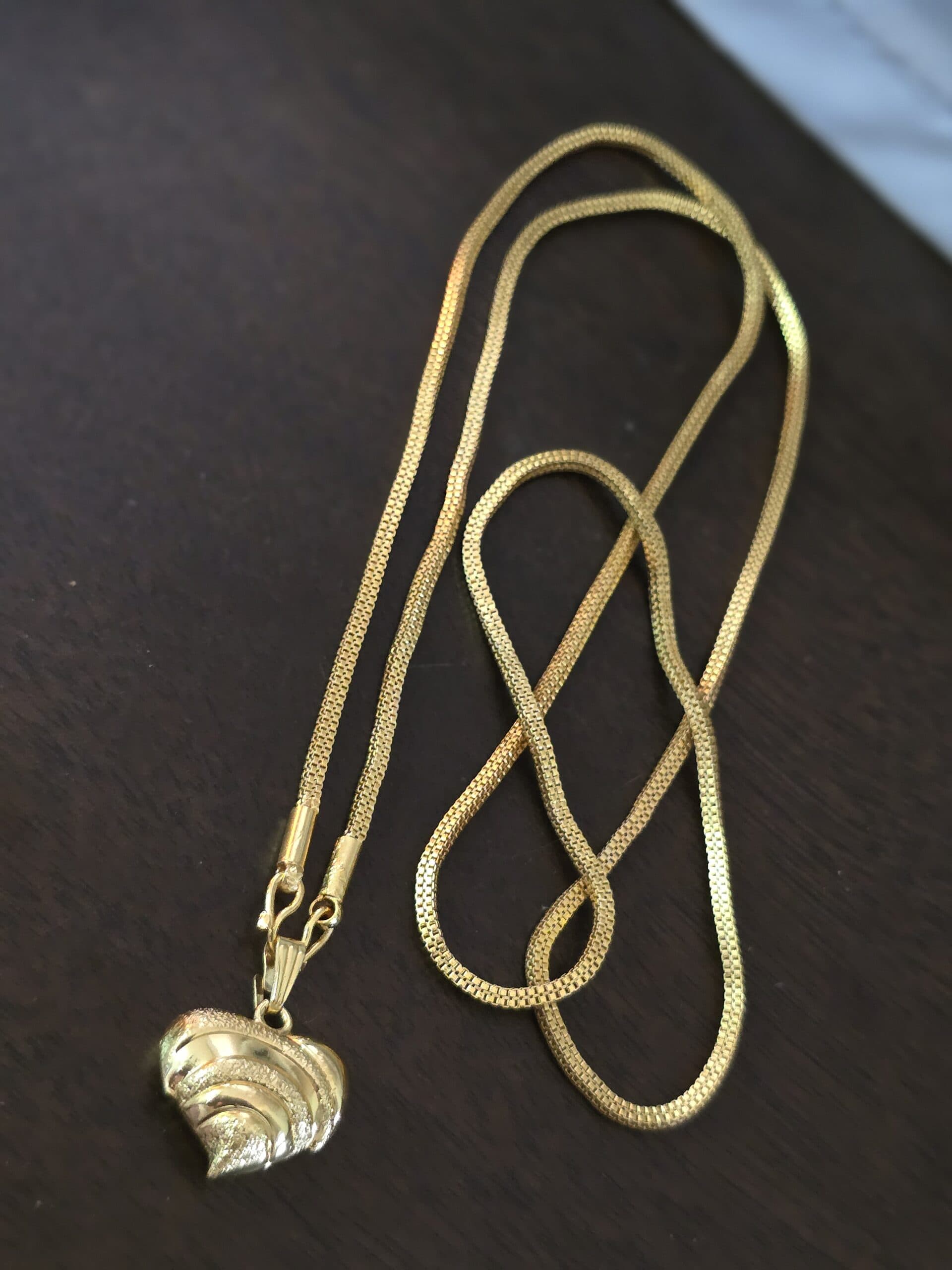 Heartin 32 inches dollar chain