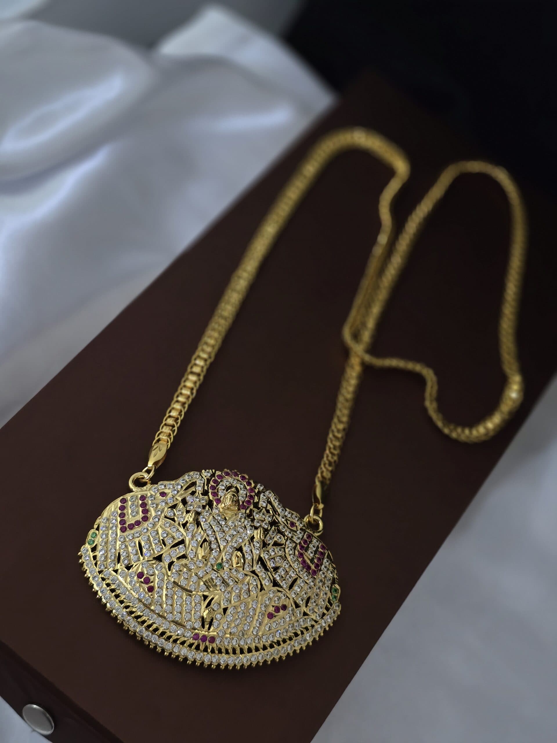 32 inches laksmi impon dollar chain