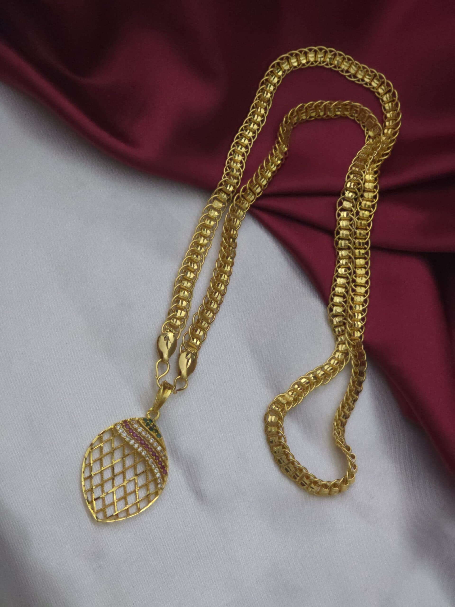 AD Stone Dollar 32 inches chain