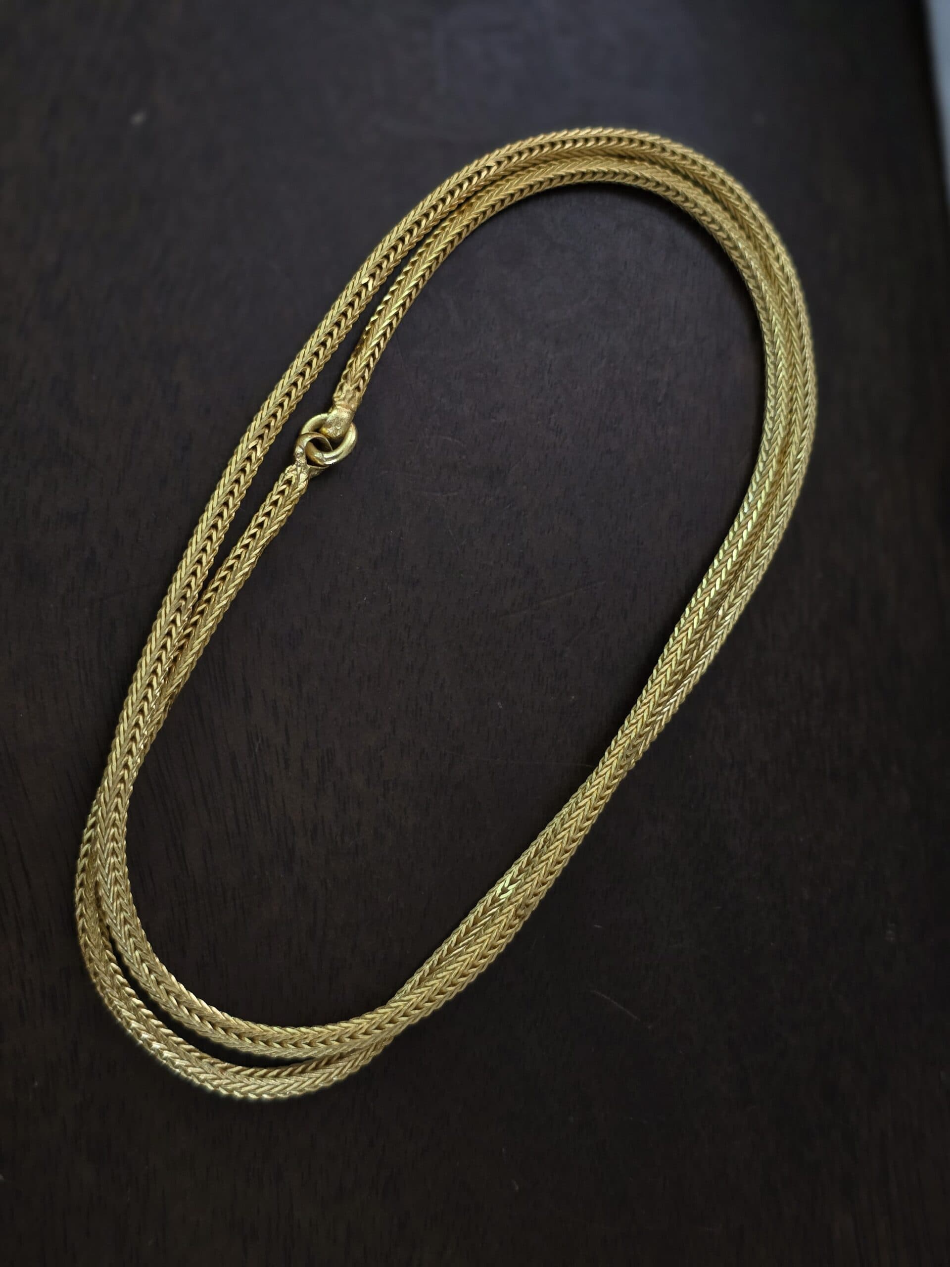 24 inches foaming v patern chain