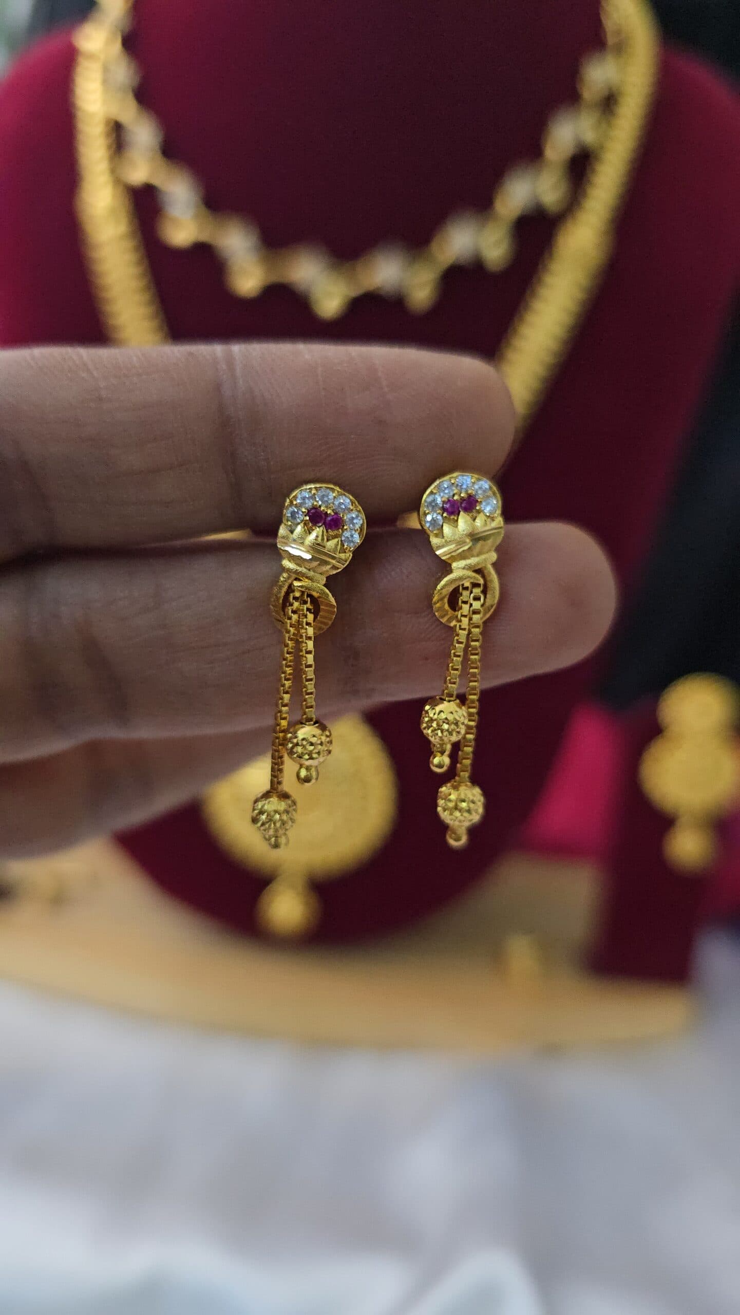 Premium ad chain drops detachable earing