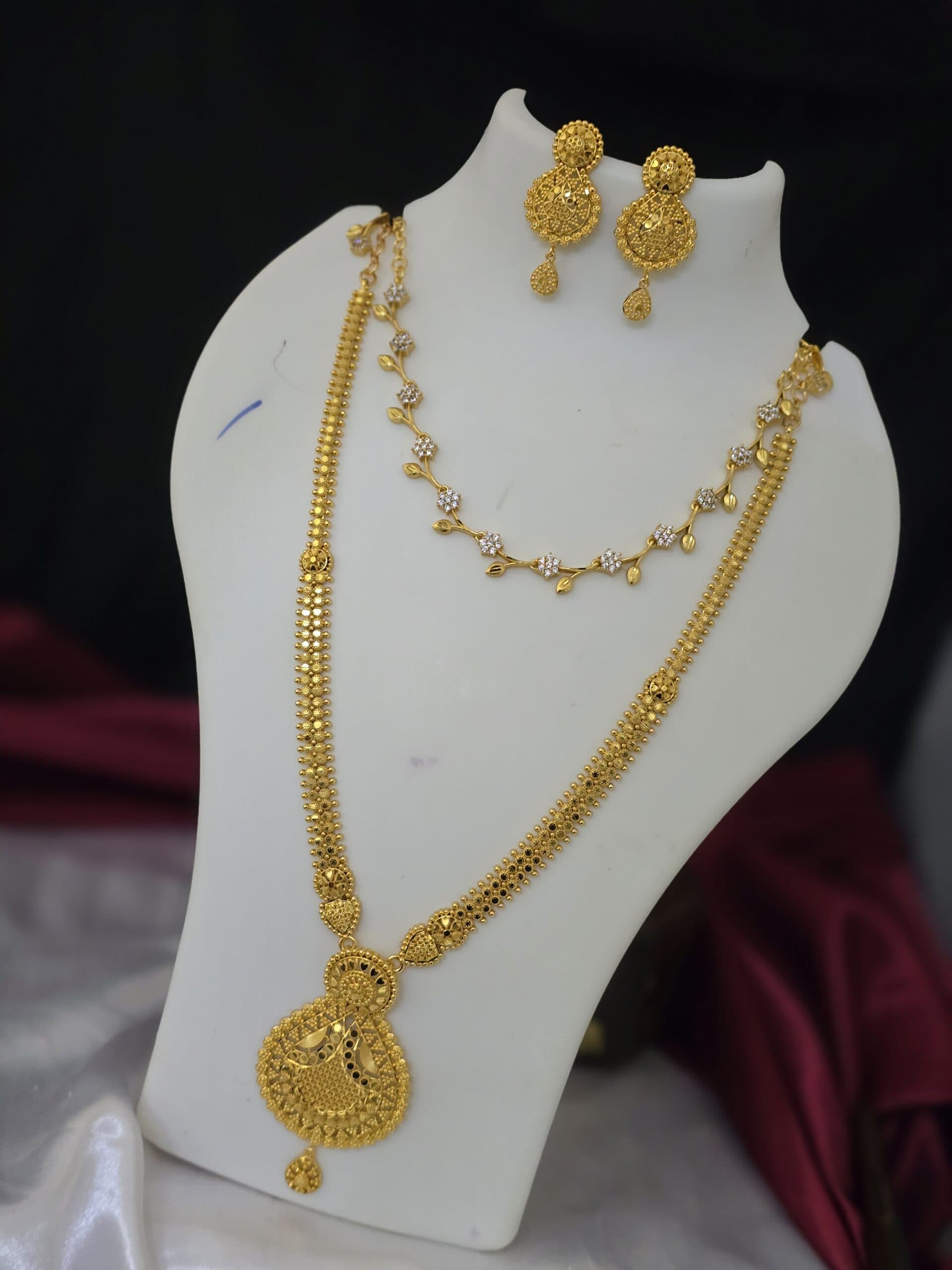 Premium foaming haram and ad necklace combo