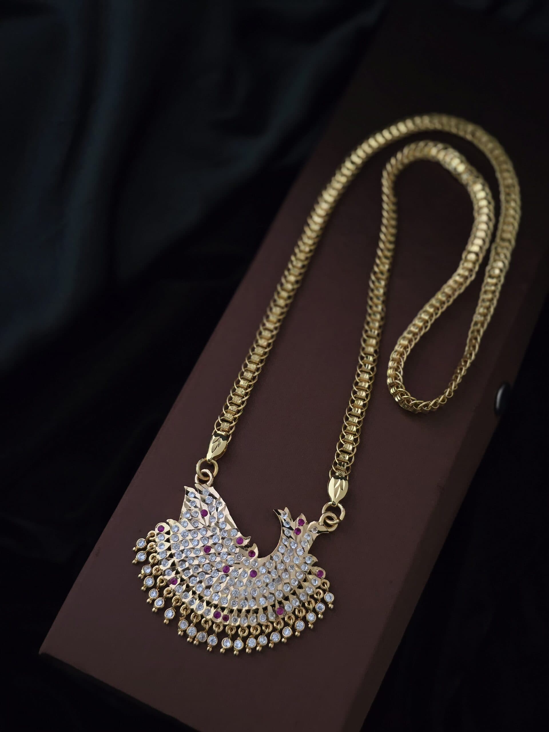 32 inches impon fish dollar chain