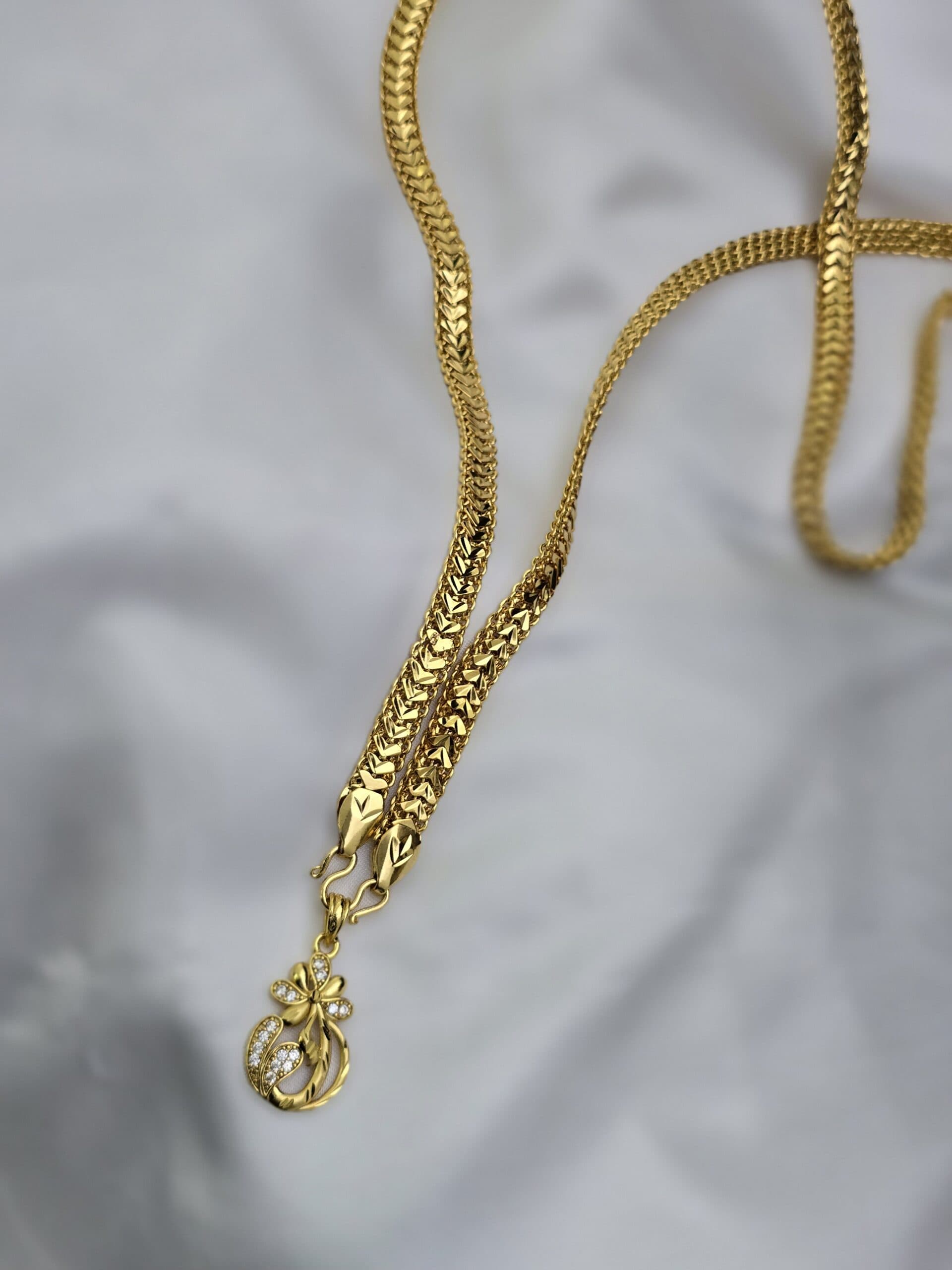 Premium foaming 32 inches savitham ad dollar chain