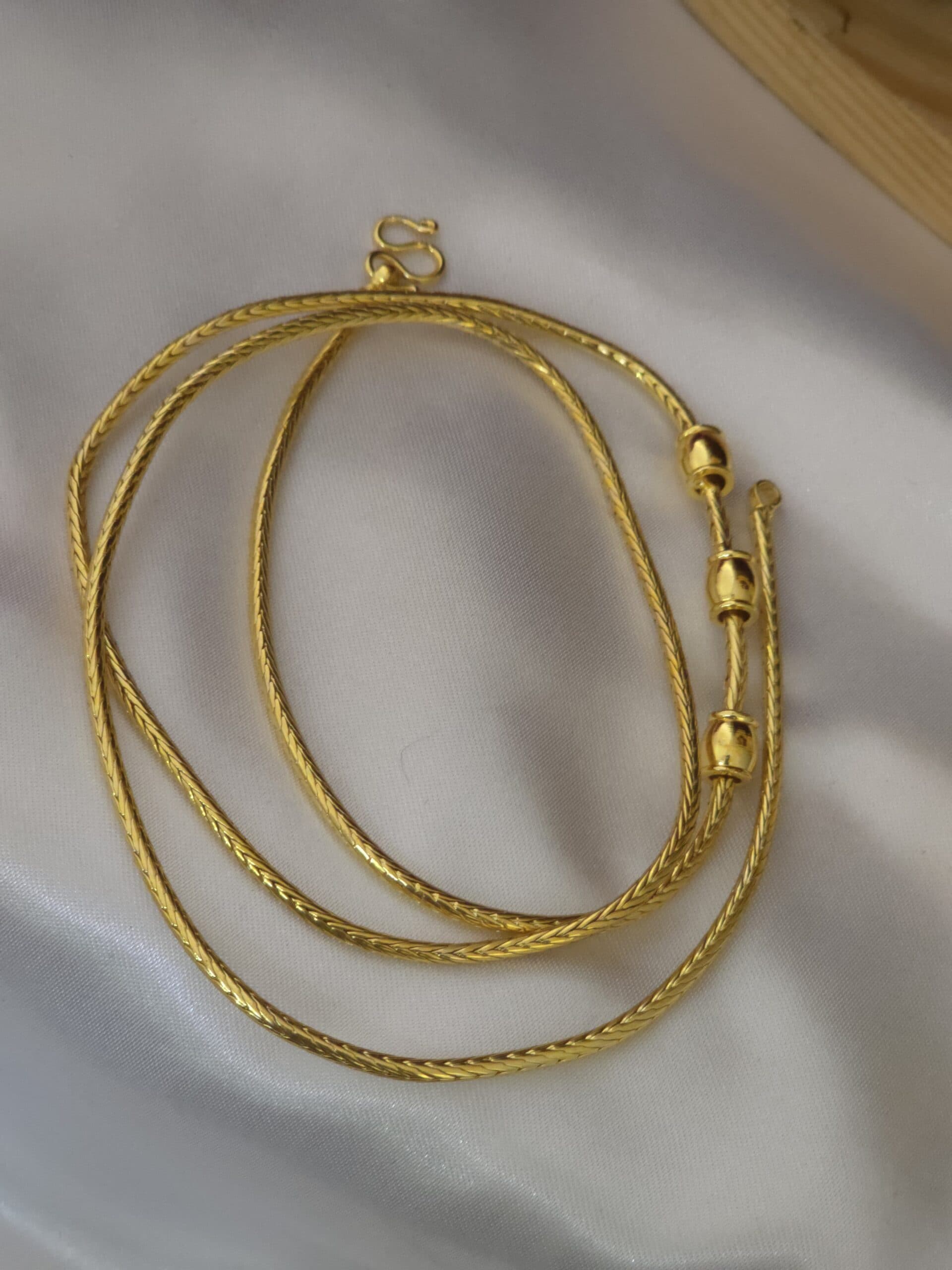Premium foaming 24 inches nanal mugapu chain