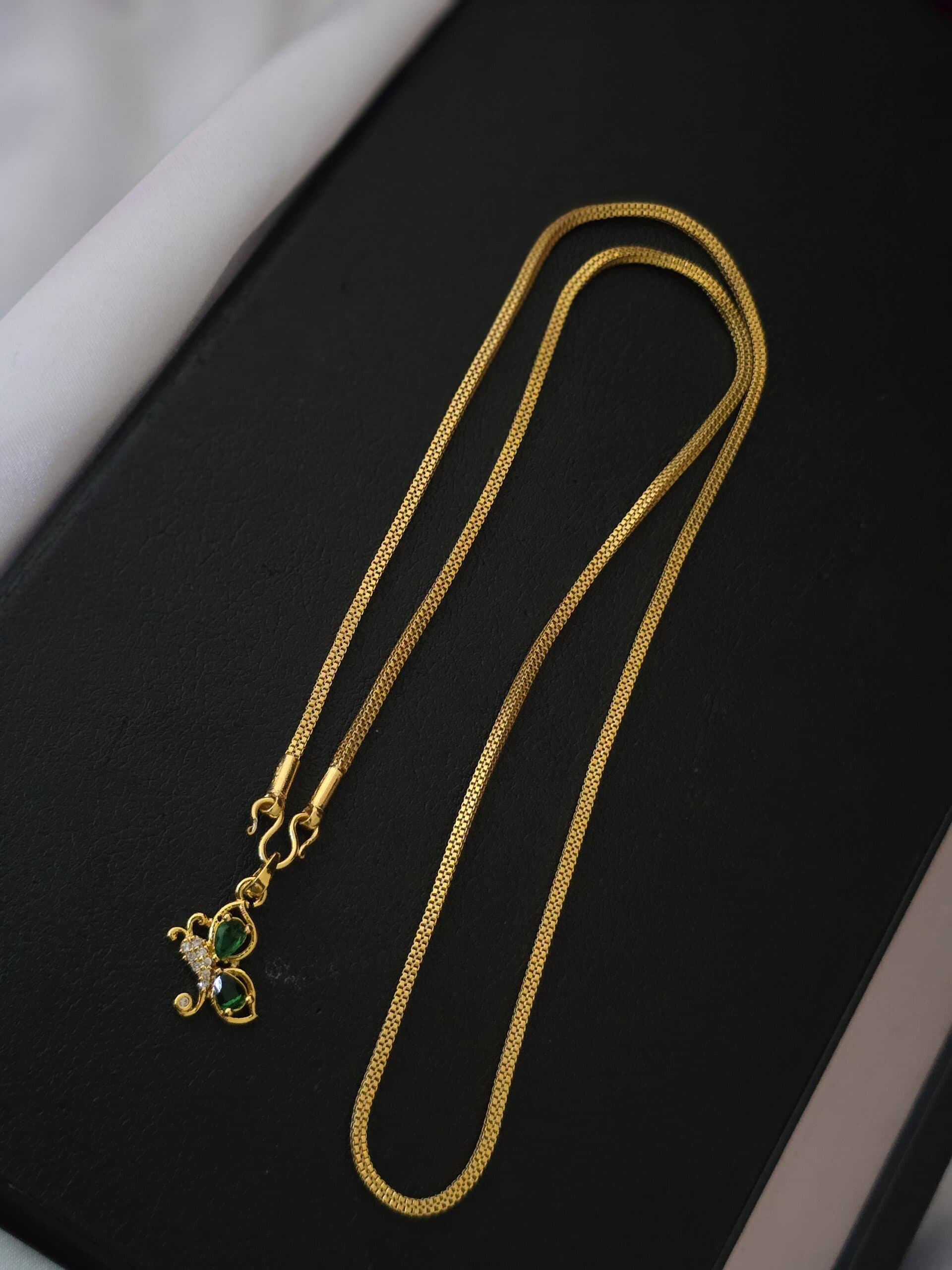 Premium ad 18 inches butterfly dollar chain