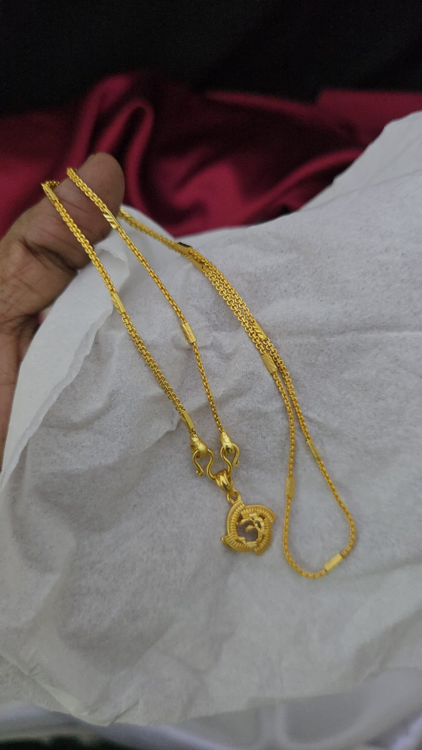 Premium 18 inches dollar chain