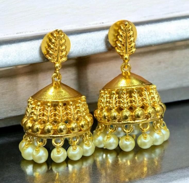 Premium antique finish jhumka