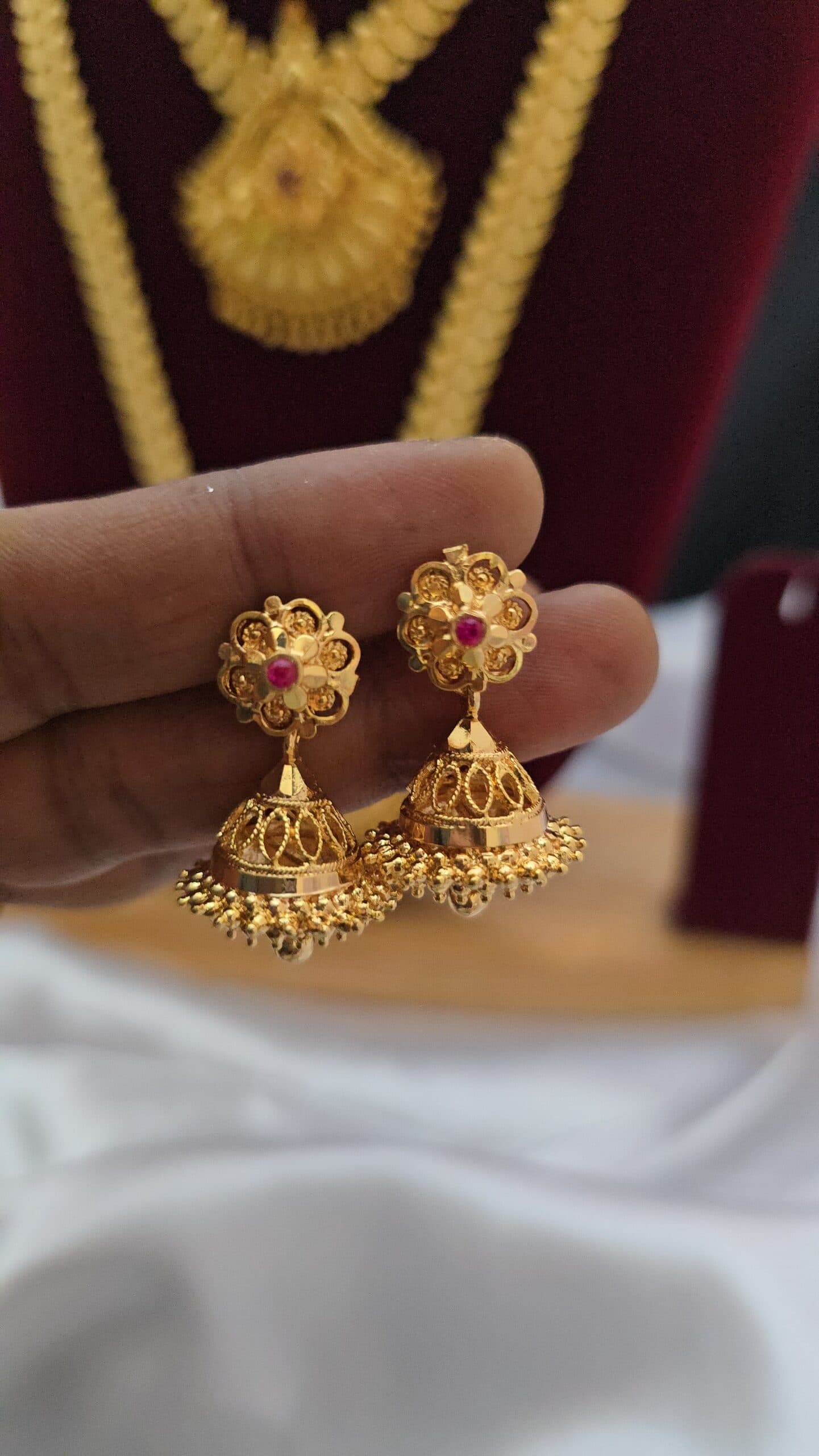 Premium ad detachable jhumka