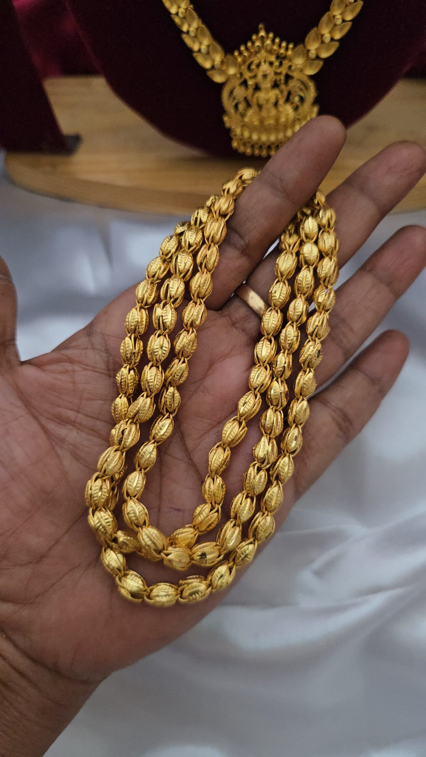 Premium Foaming 30 inches nelli mani chain