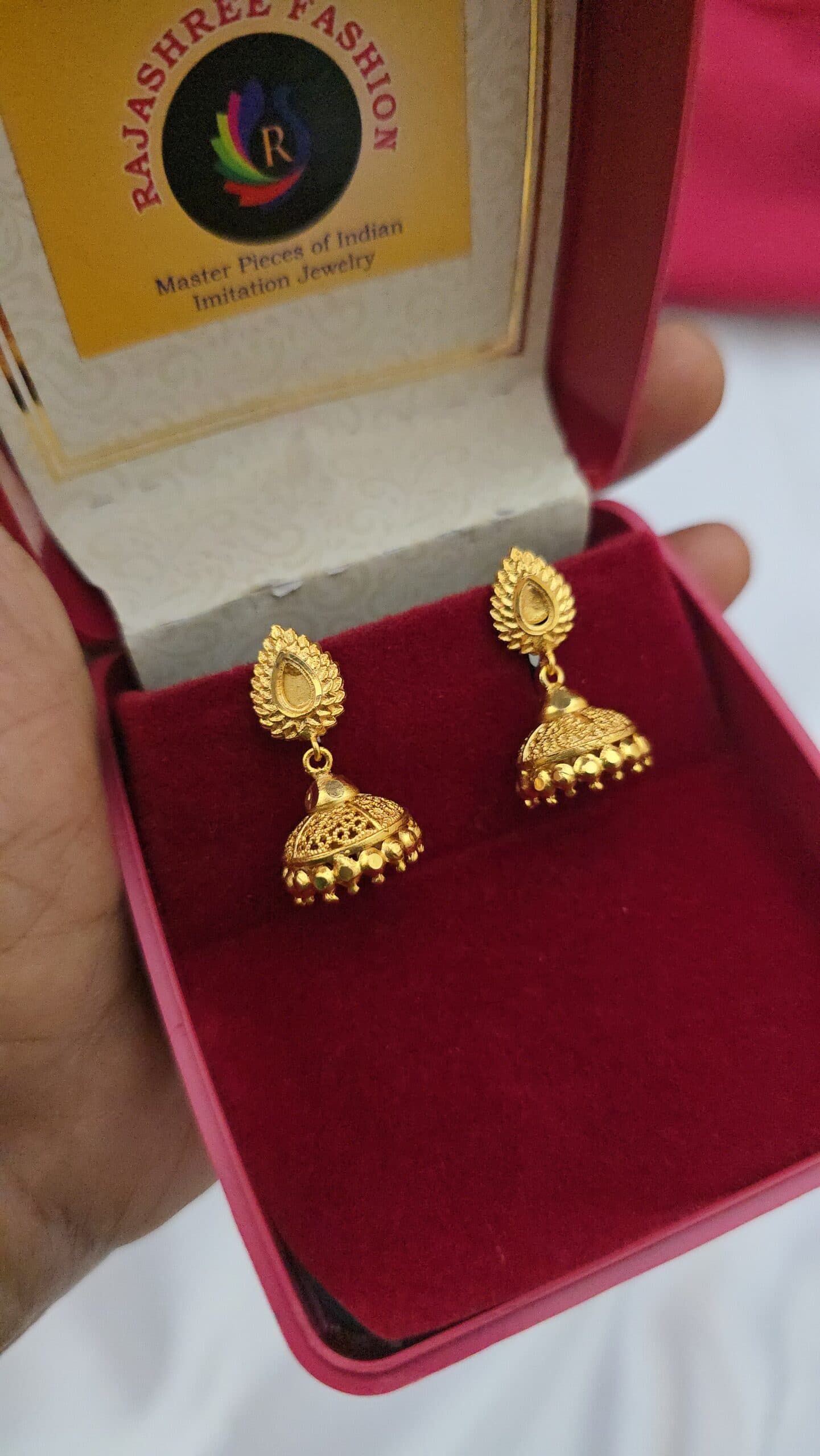 Premium foaming plain kerela jhumka