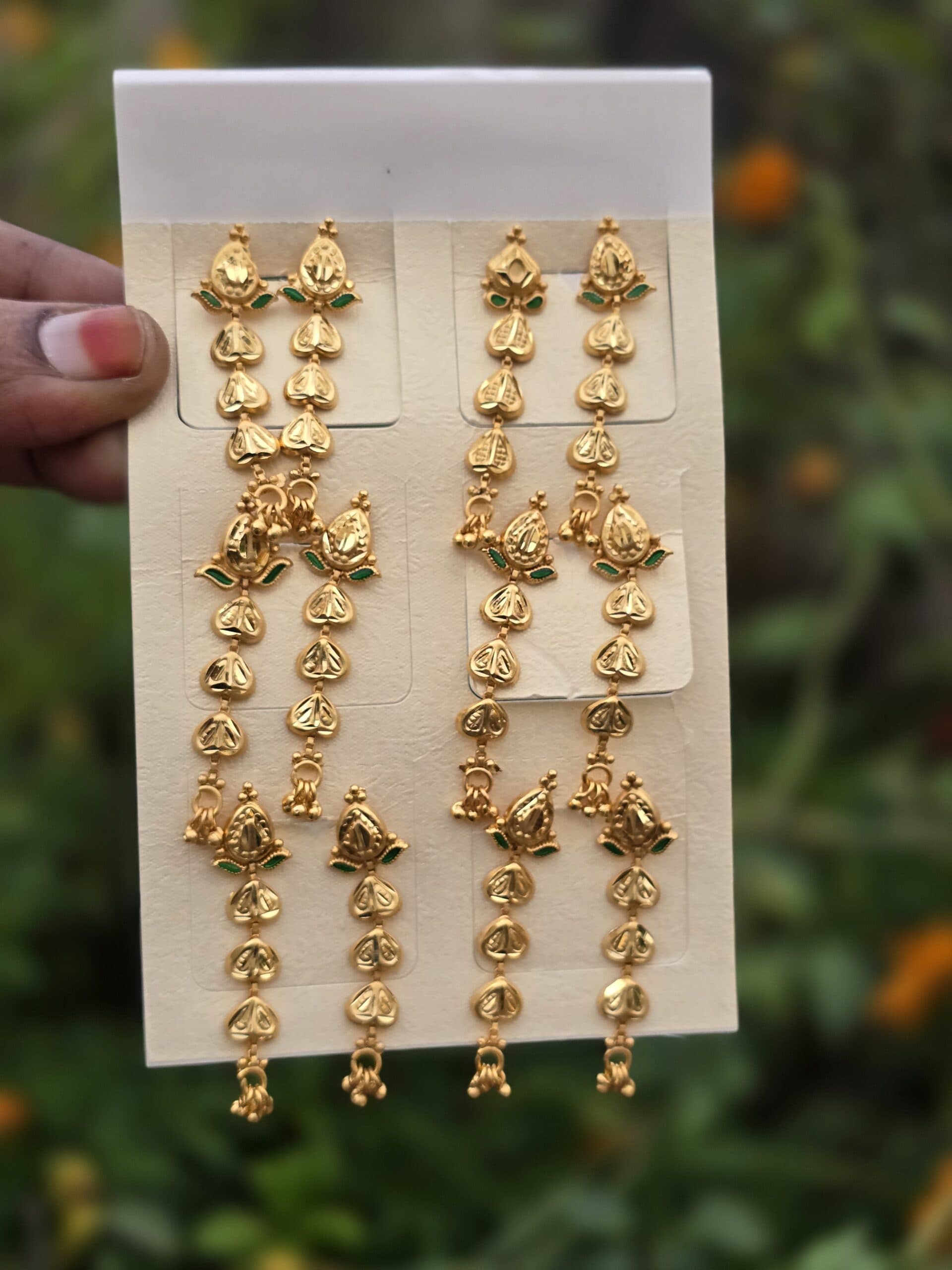 Premium Foaming drops enamel earing
