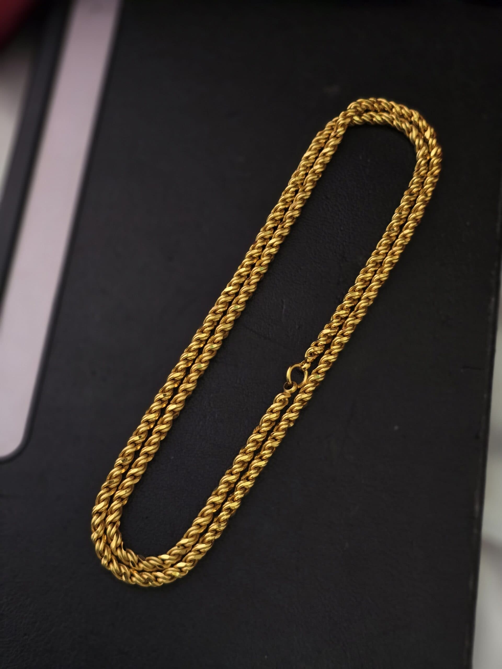 Premium Foaming 32 inches double pinnal chain