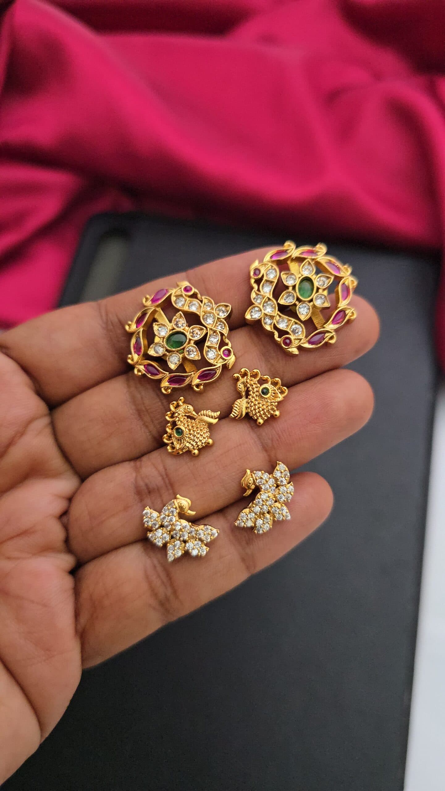 Premium Mat changeable earing