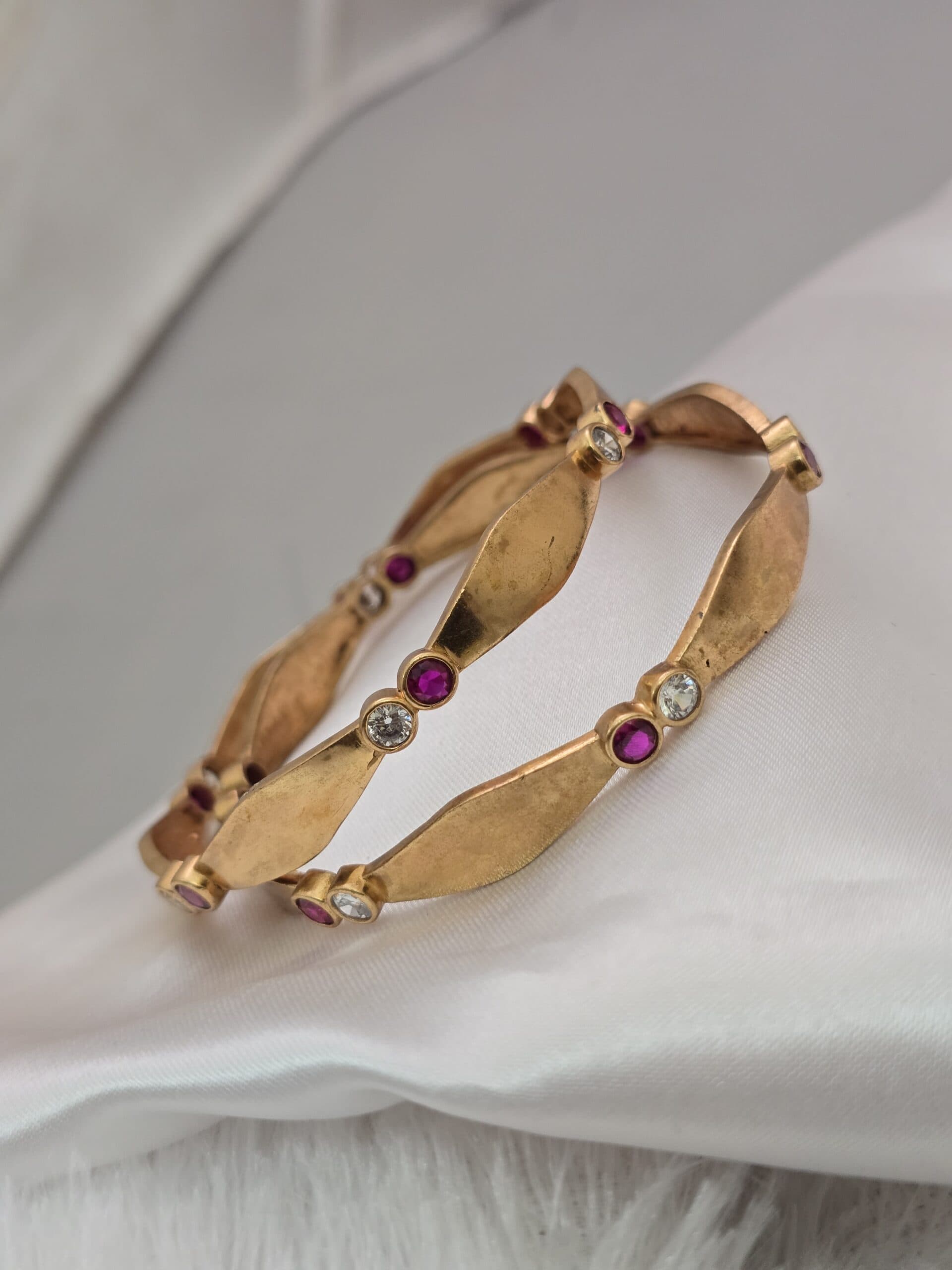 Premium pure impon stone bangle