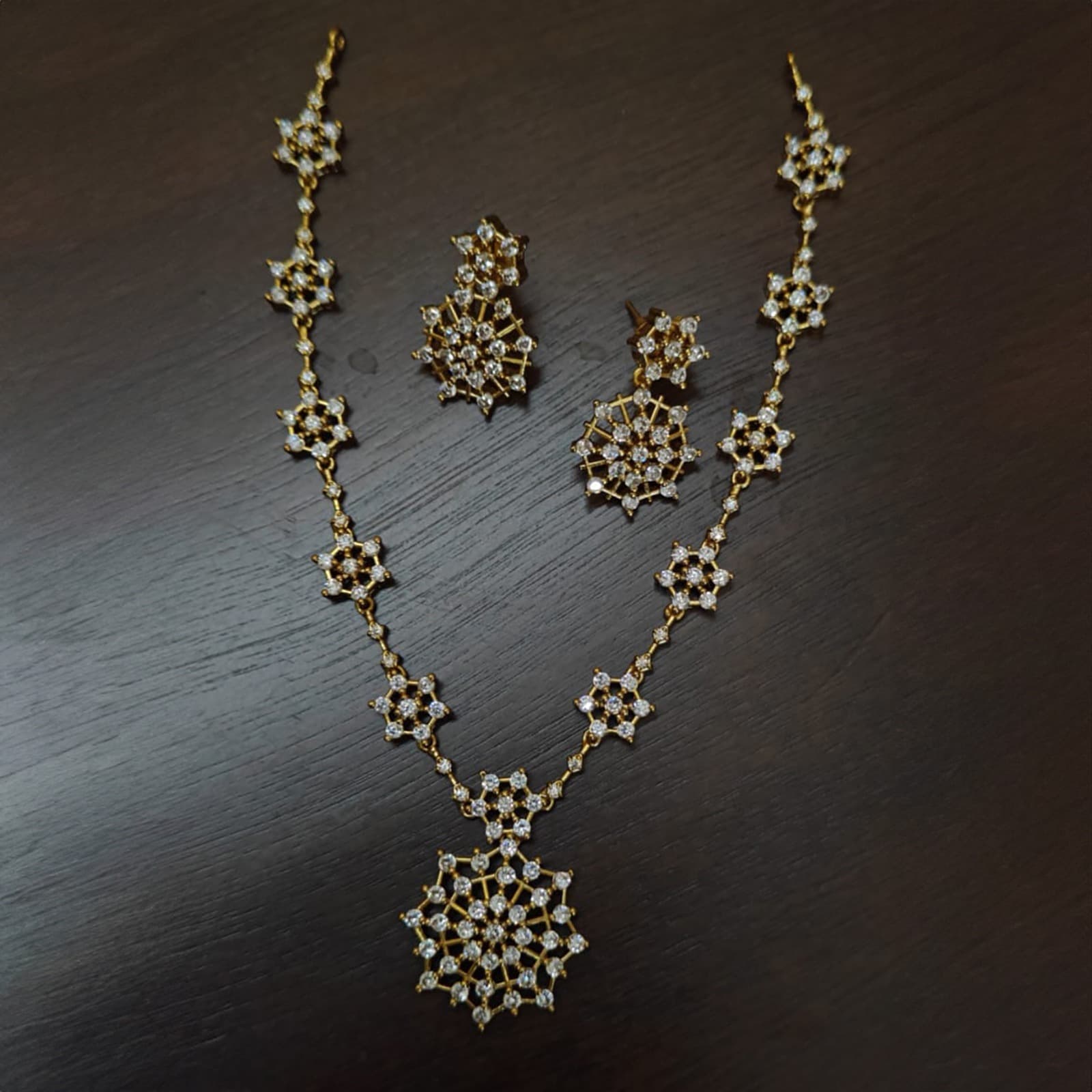 Real Diamond look Necklace