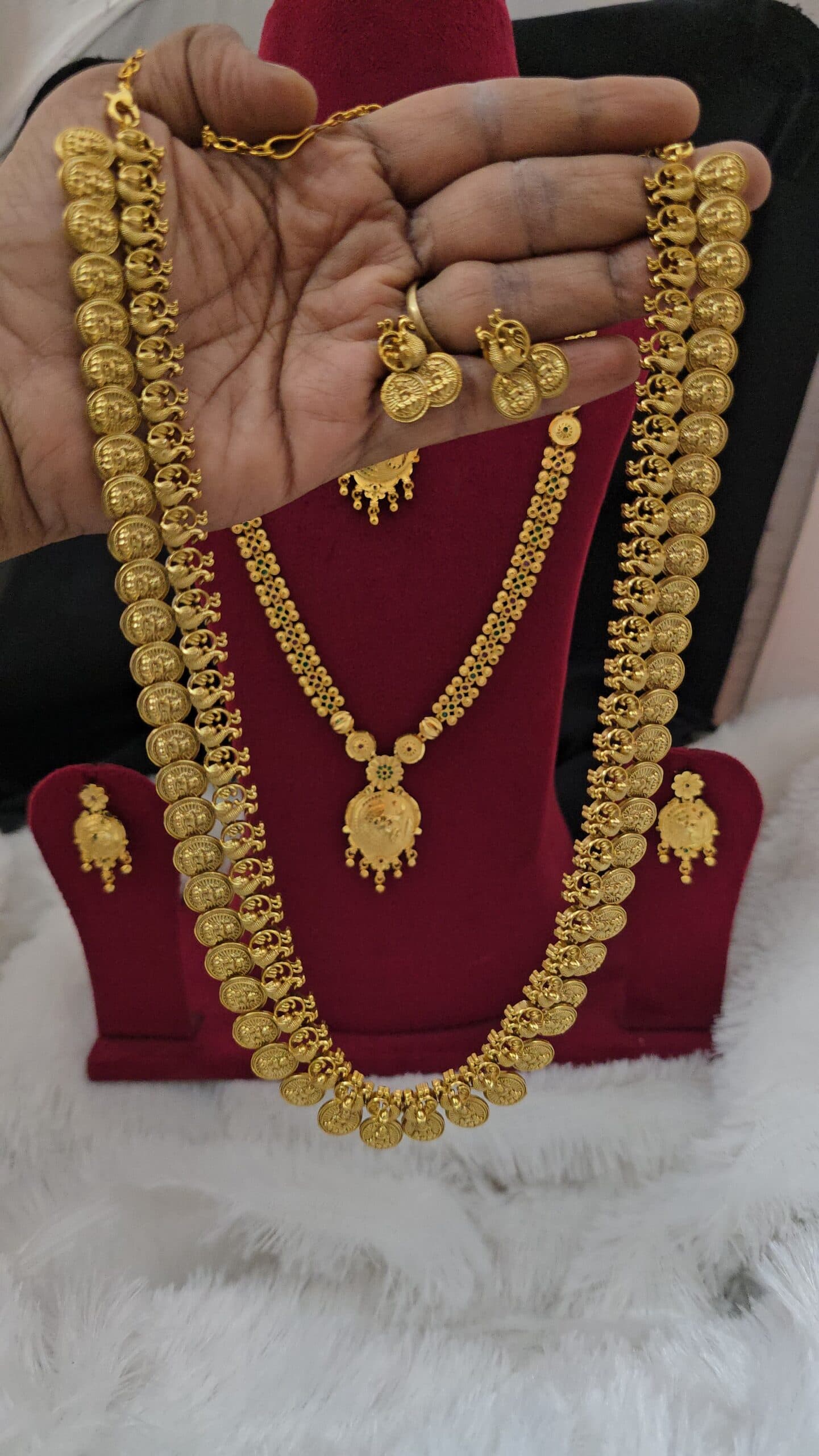 Premium Matt nagas haram with earings